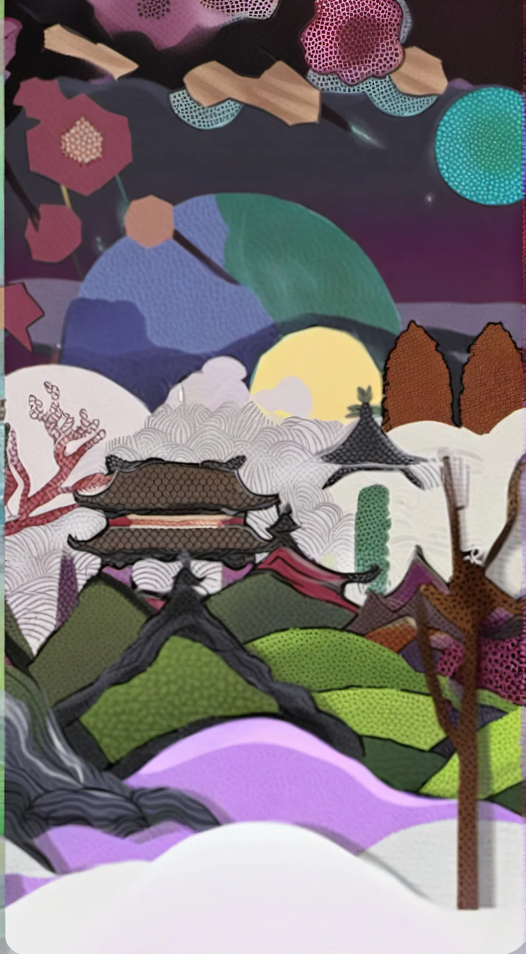 ai character: TMNT human! background