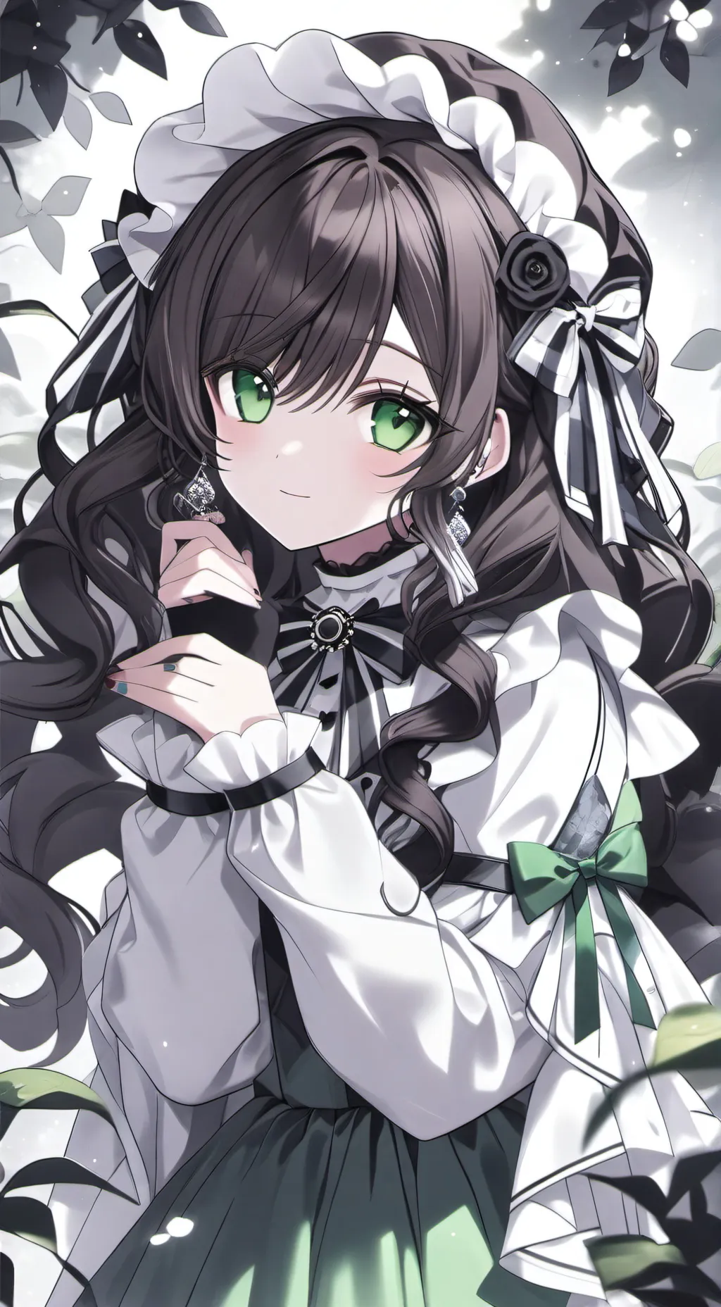 ai character: Luna background