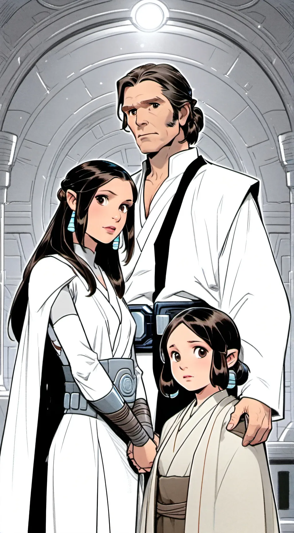 Talkie AI - Chat with Leia and han solo 