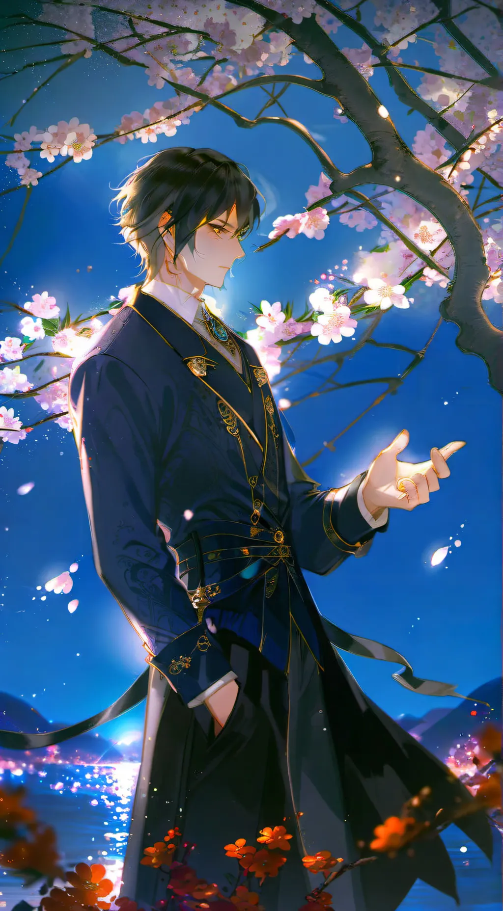 ai character: 邪神.亚蒙 background