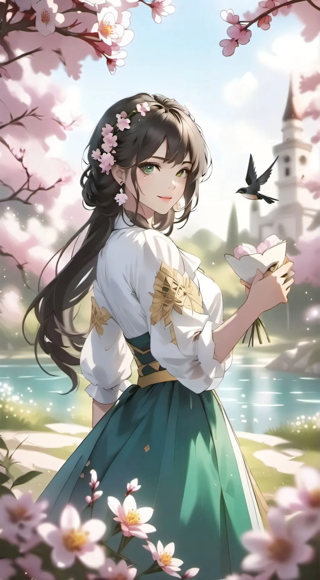 ai character: Mariana  background