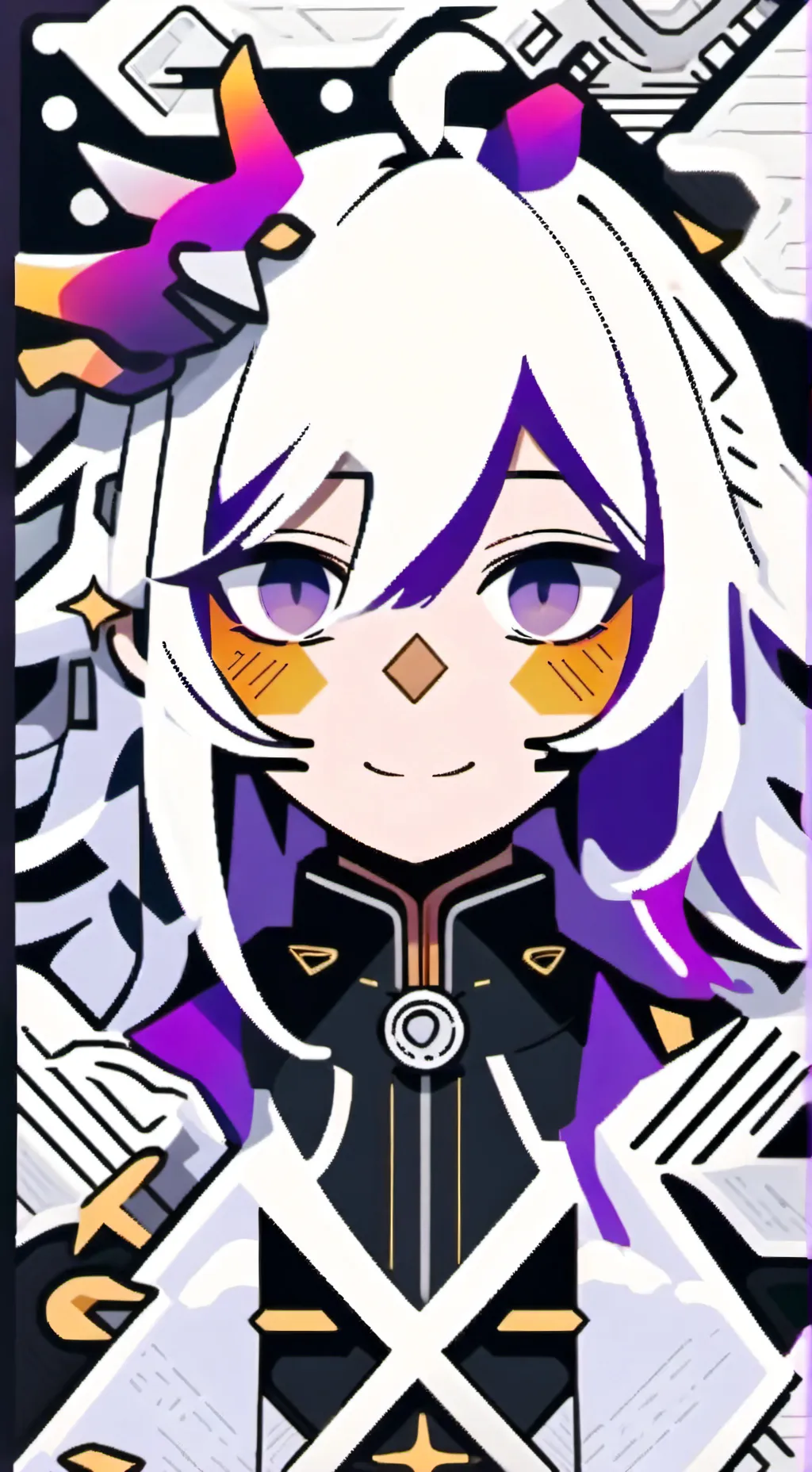 ai character: Sakura background