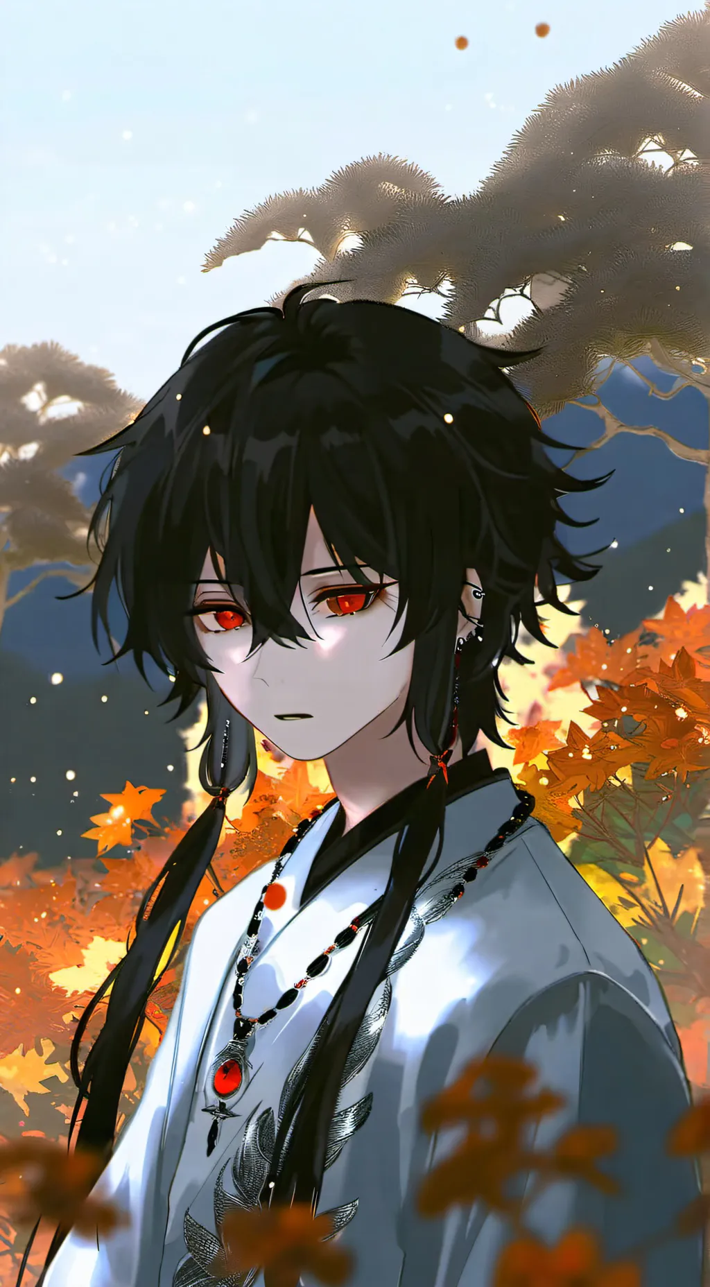 ai character: ★mystery★ background