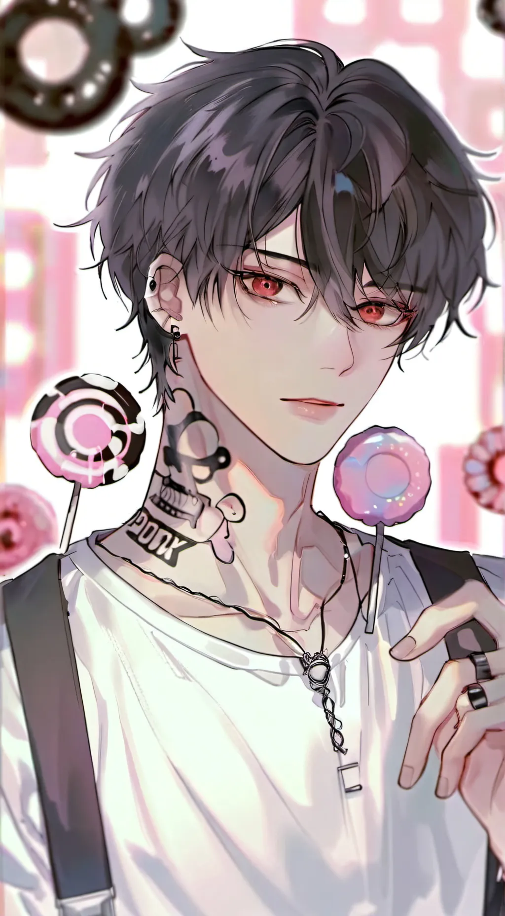 ai character: °•☆•Lance•☆•° background