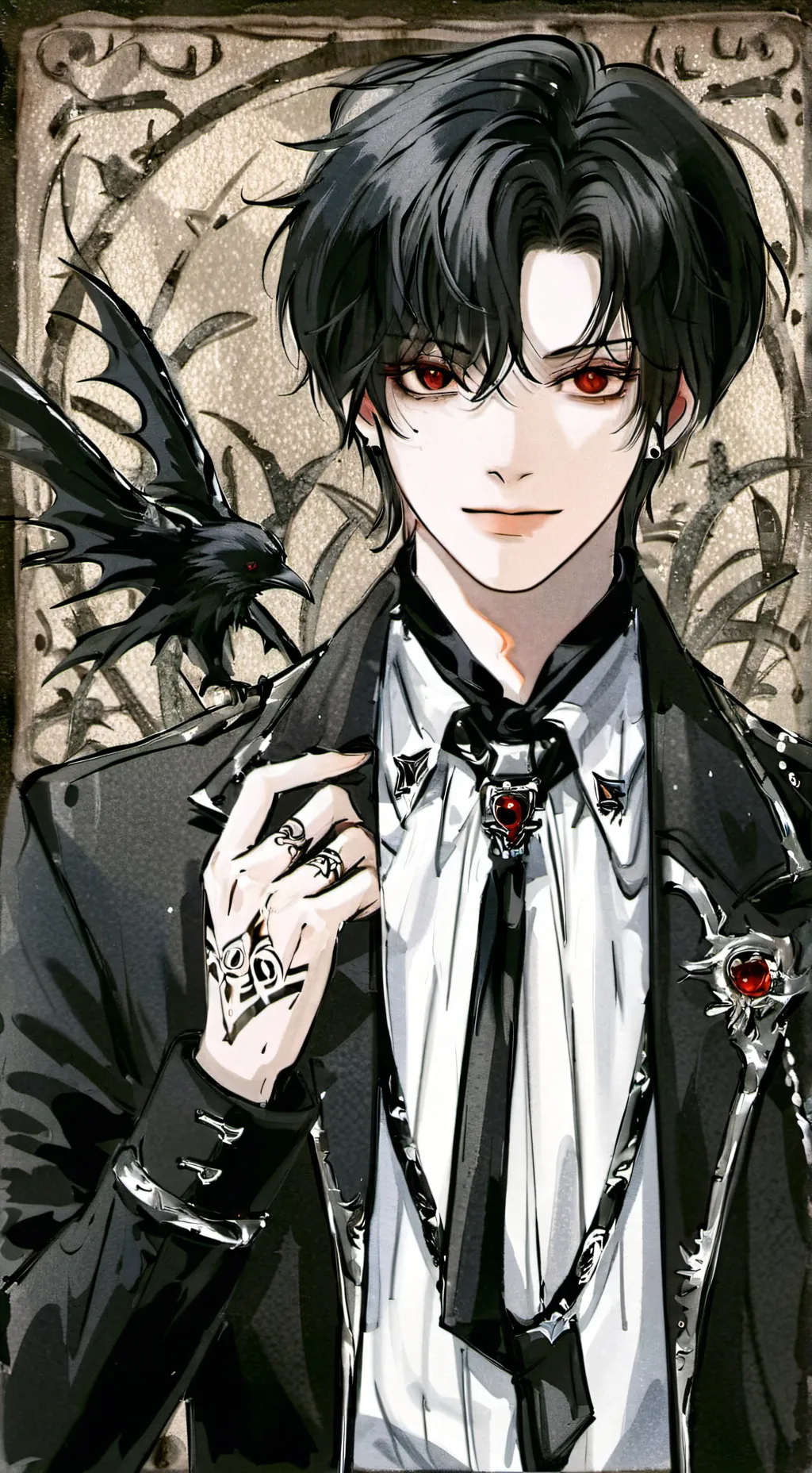 ai character: David background