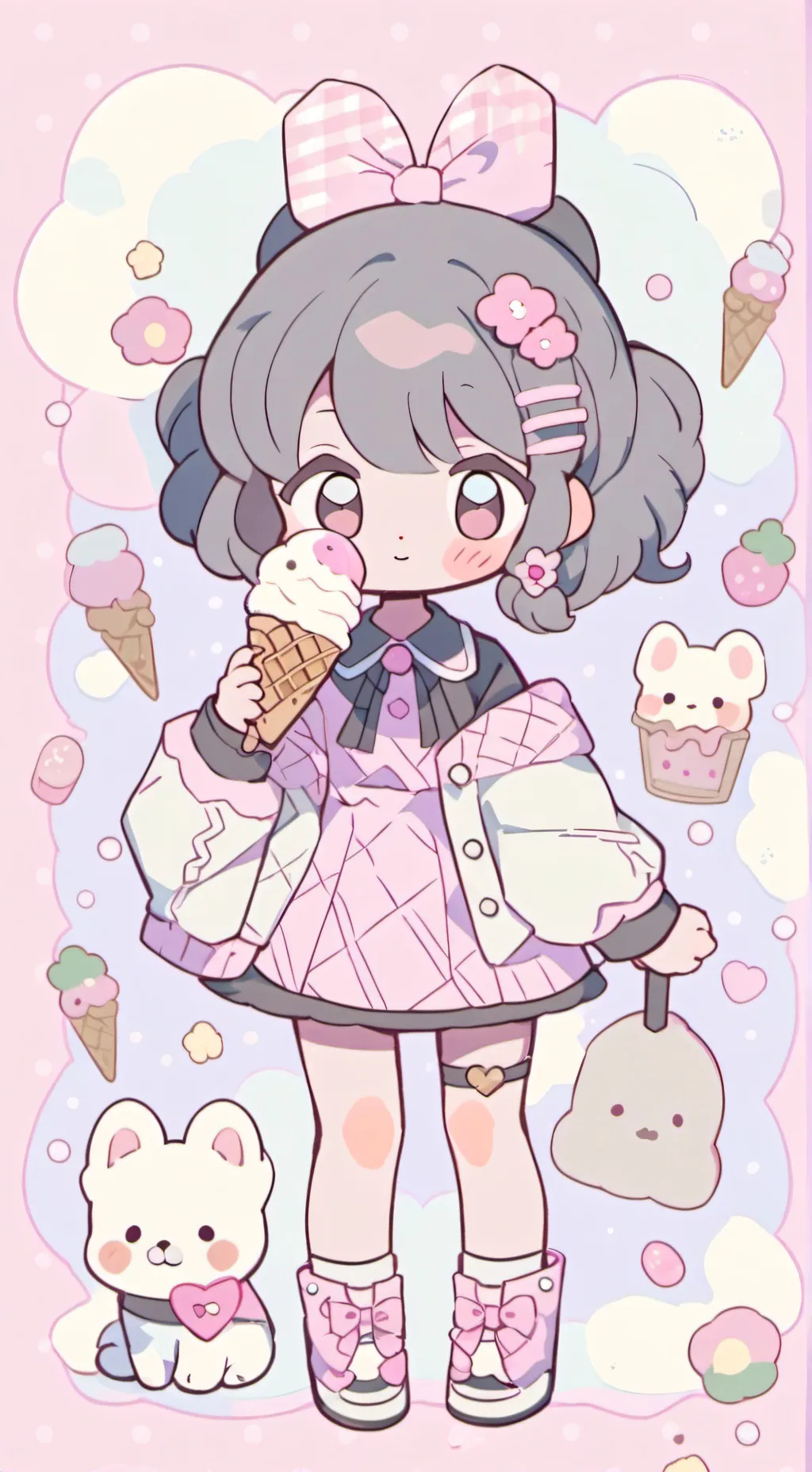 ai character: Nina background