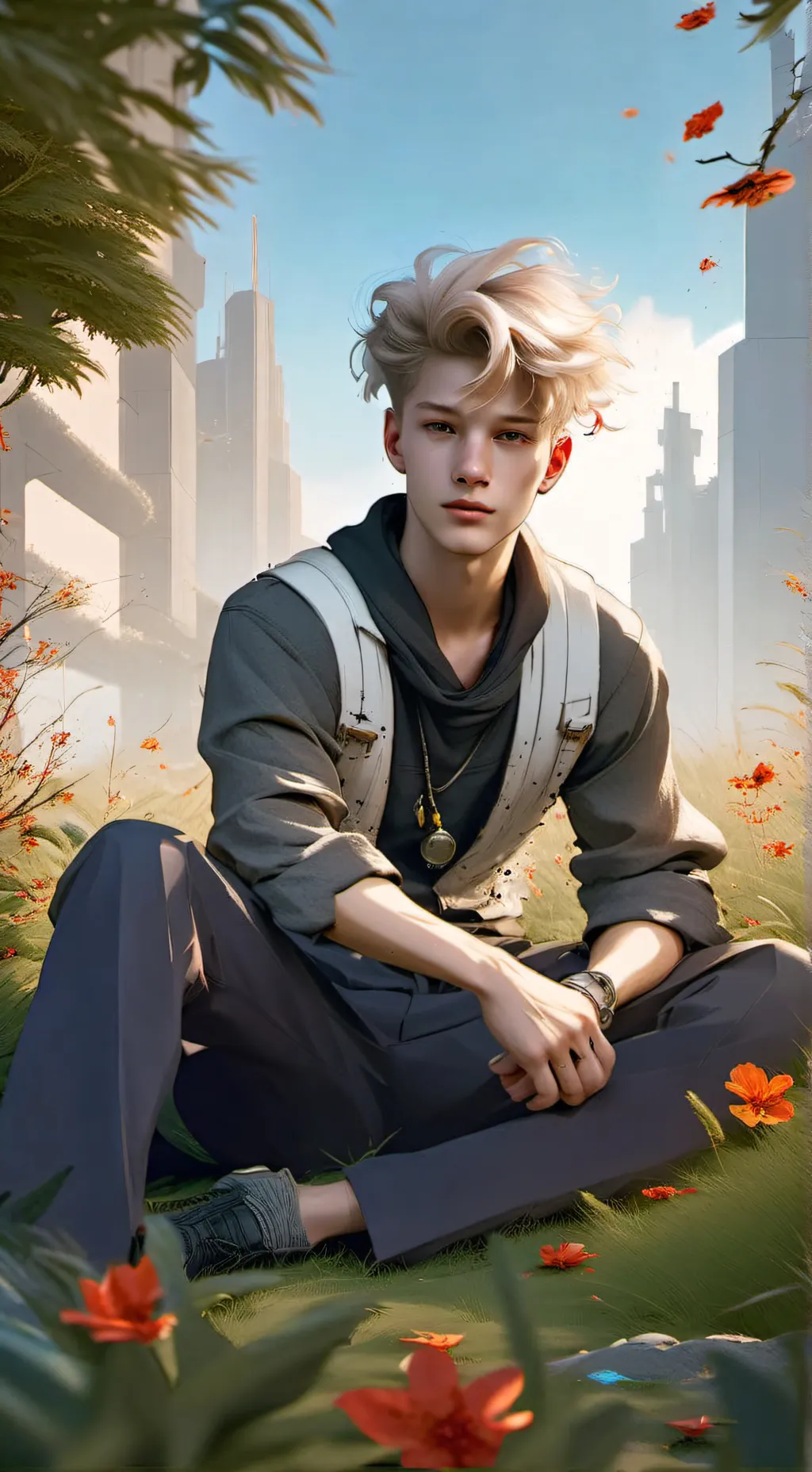 ai character: Luke background