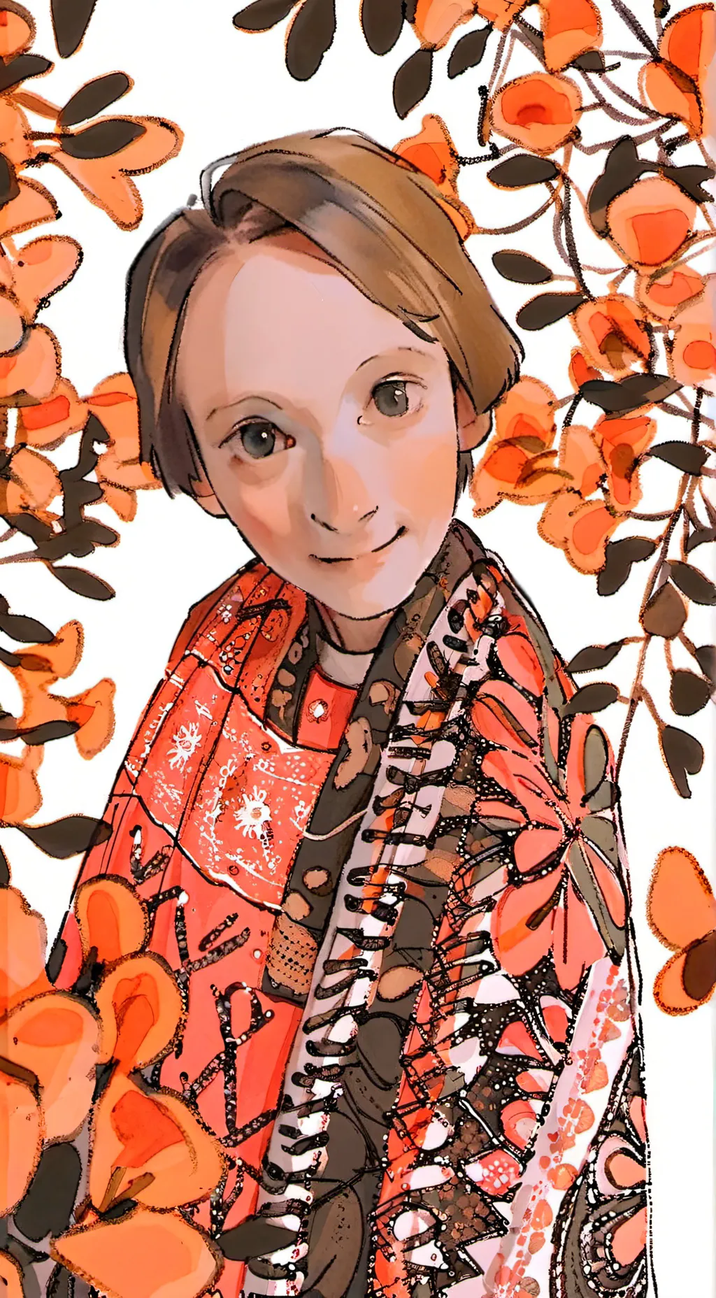 ai character: Random background