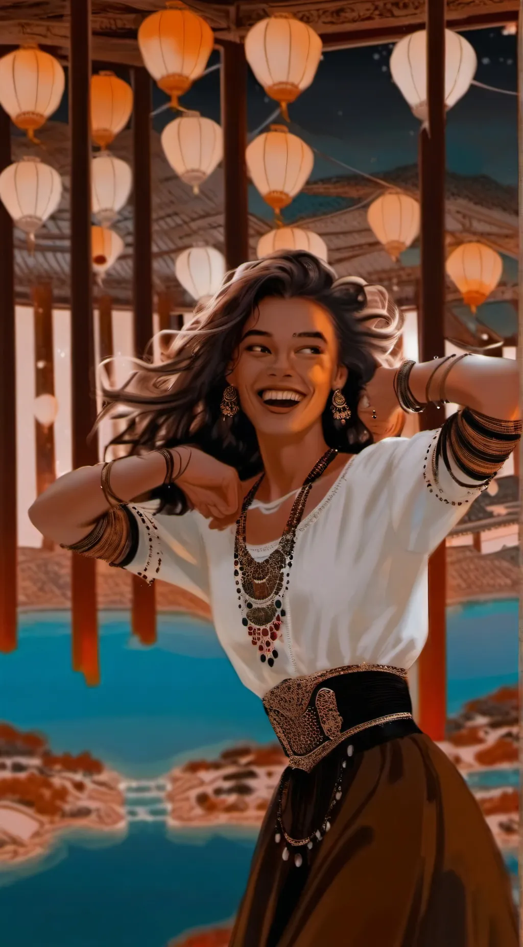 ai character: obx background