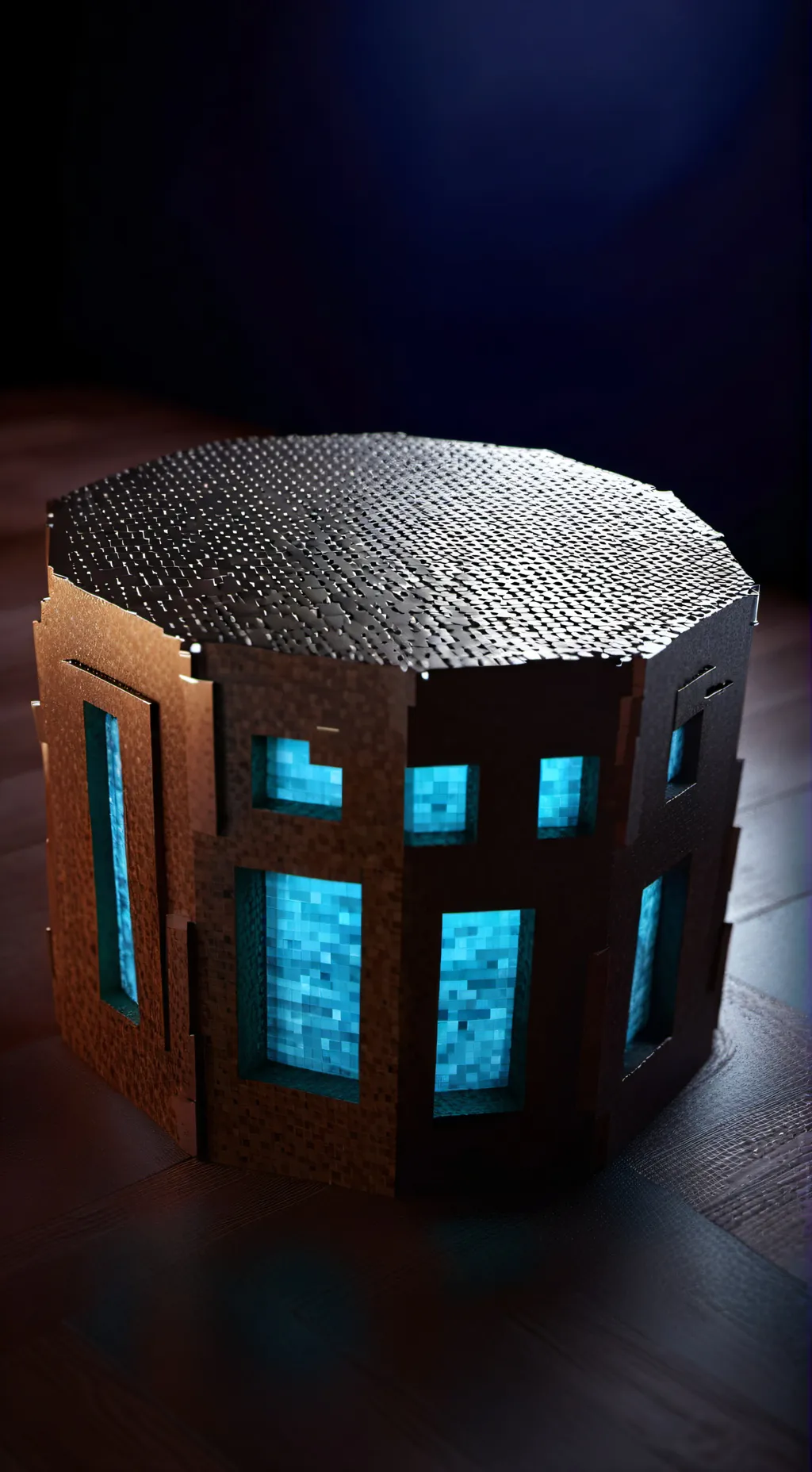 ai character: Minecraft background