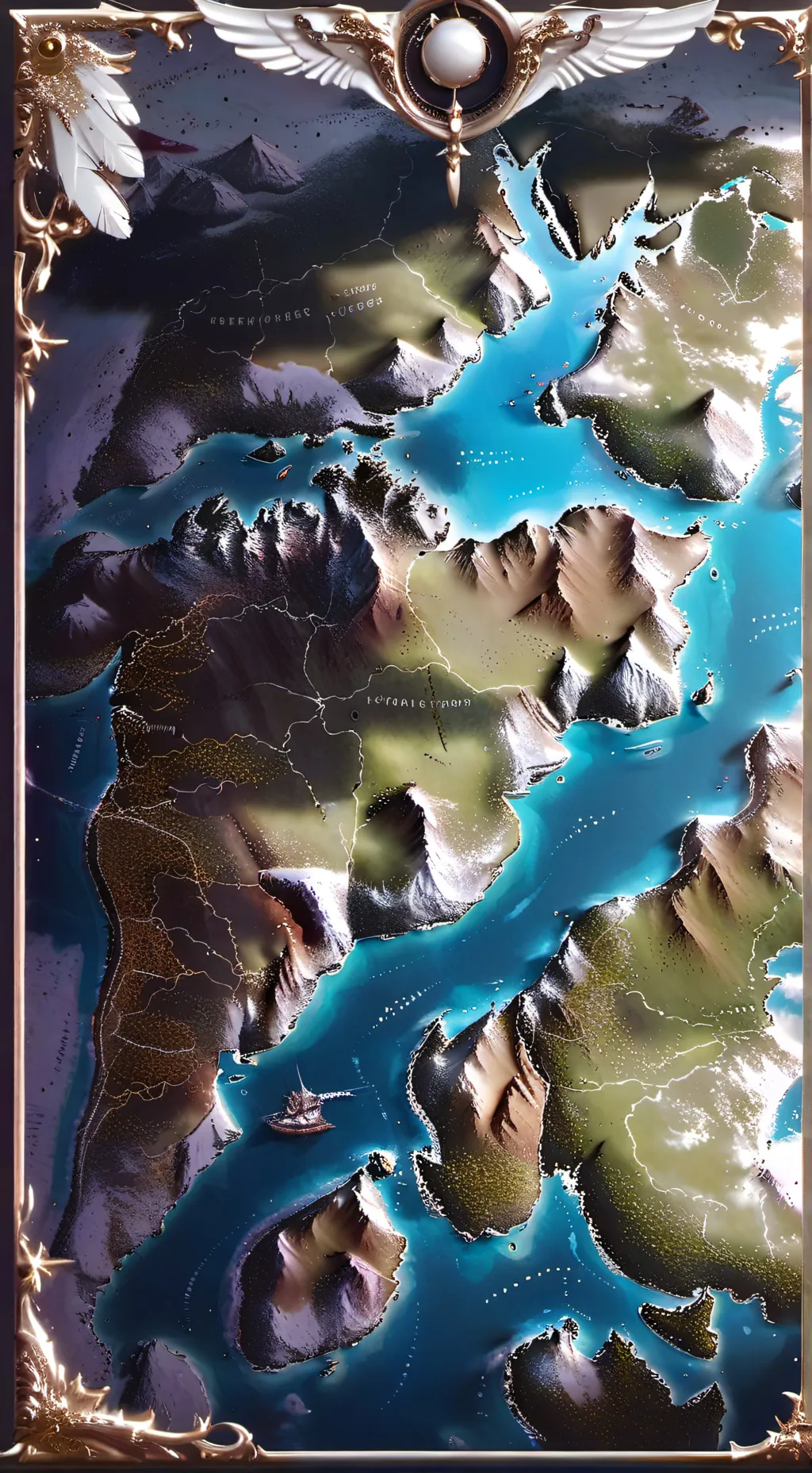 ai character: Countryhumans >< background