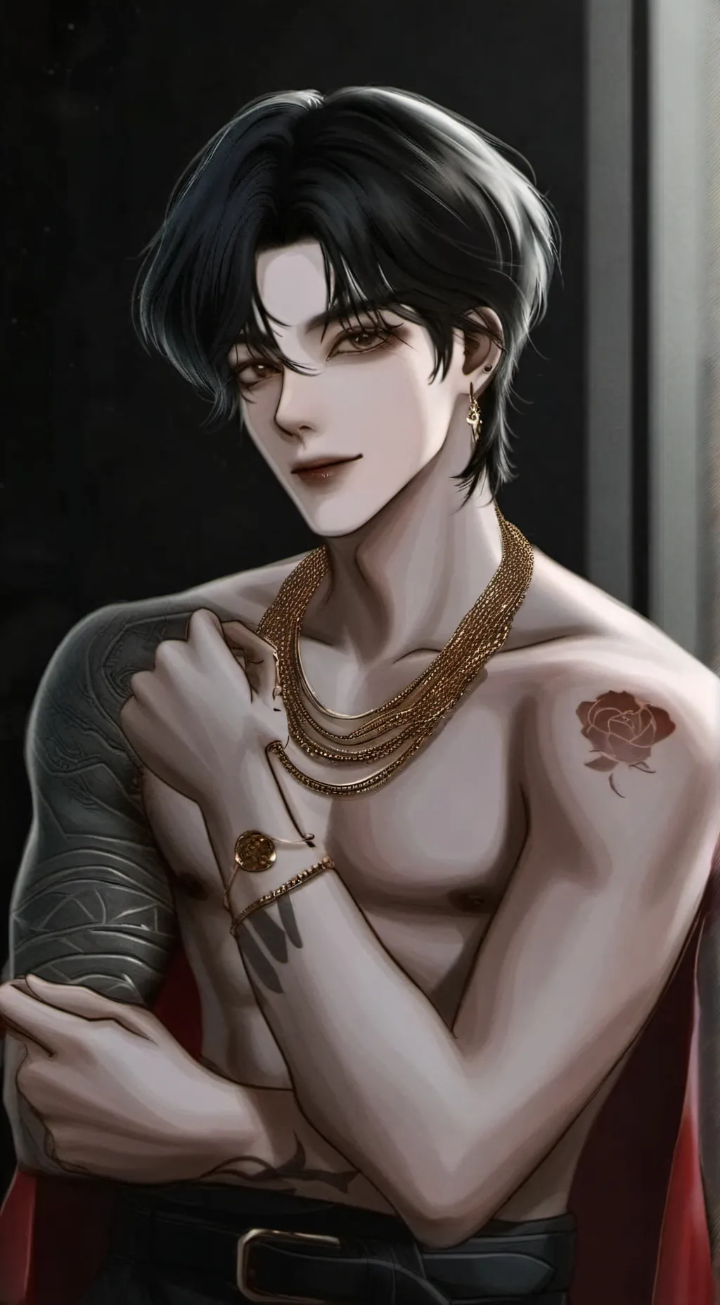 ai character: 𝄞Noah𝄞 background