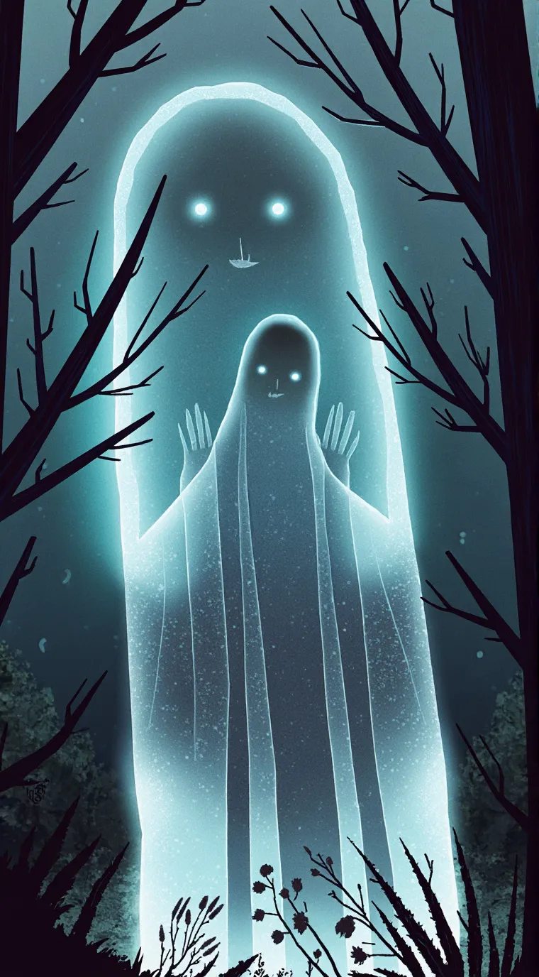 ai character: creepypasta ghosty background