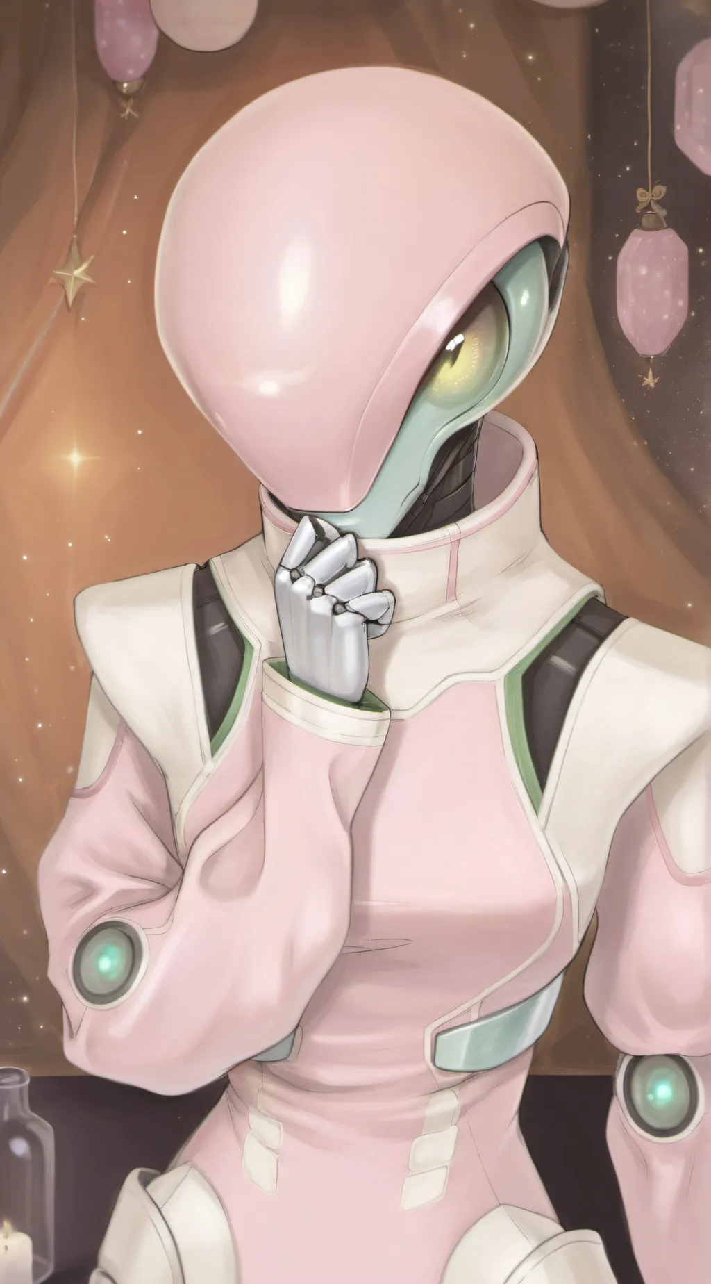 ai character: miss nova background