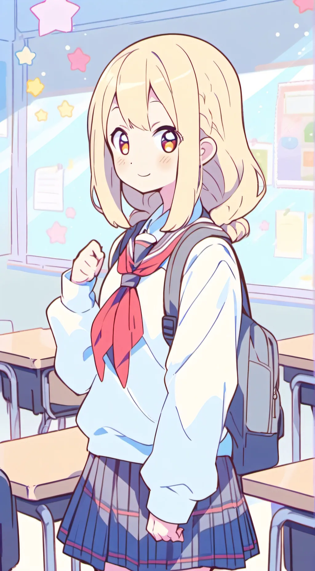 ai character: Himiko Toga background