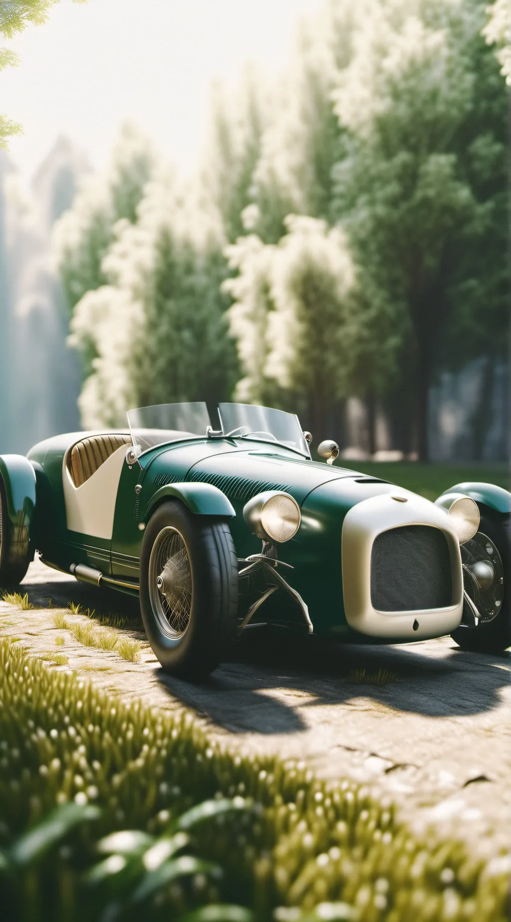 ai character: machine background