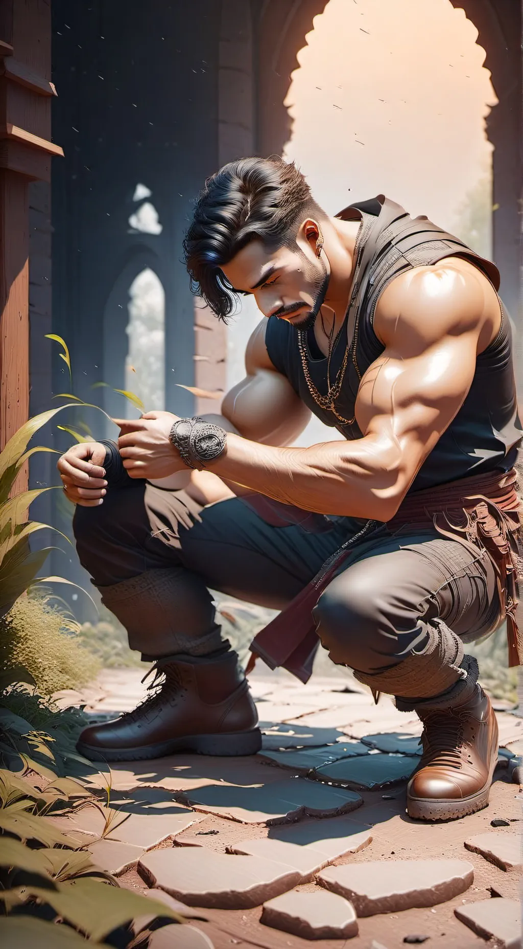 ai character: Assassin Tag background