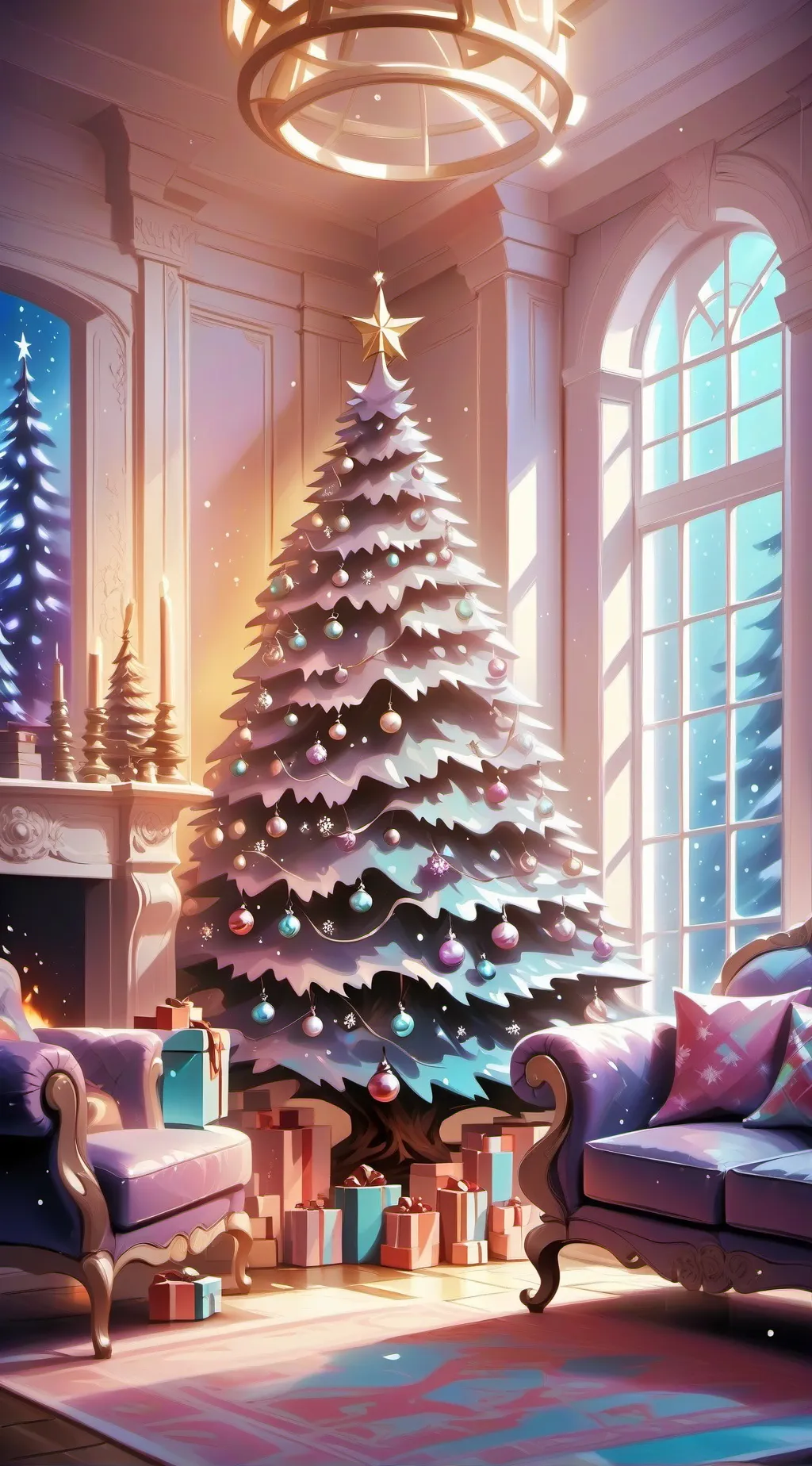 ai character: HB December  background