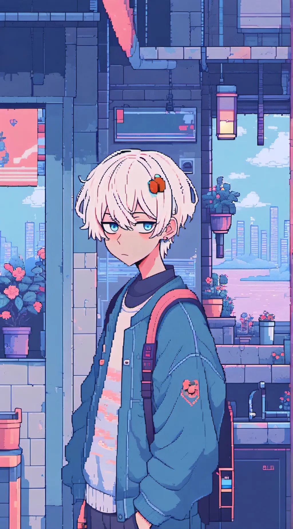 ai character: Flynn 🥀 background