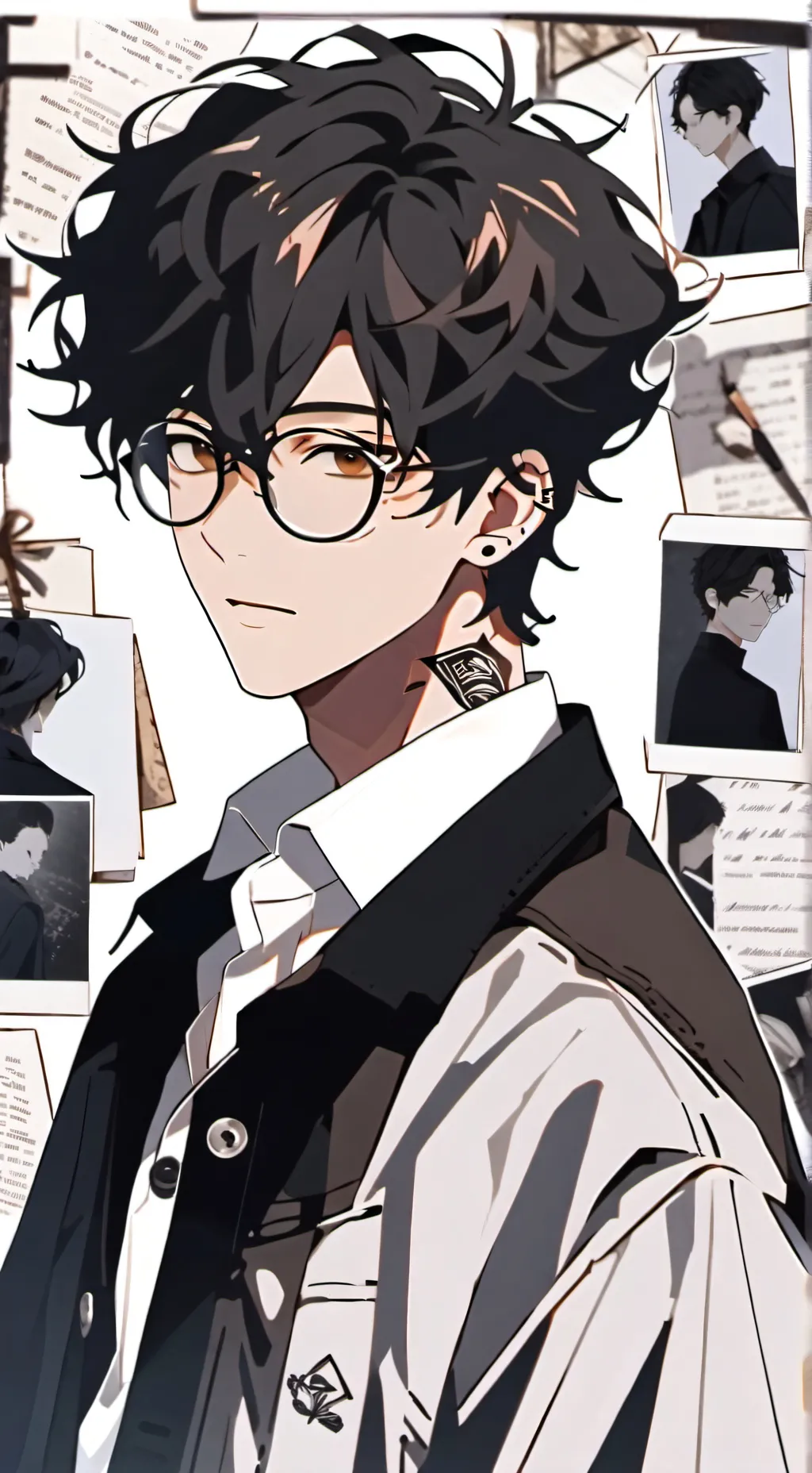 ai character: {°•Amir•°} background