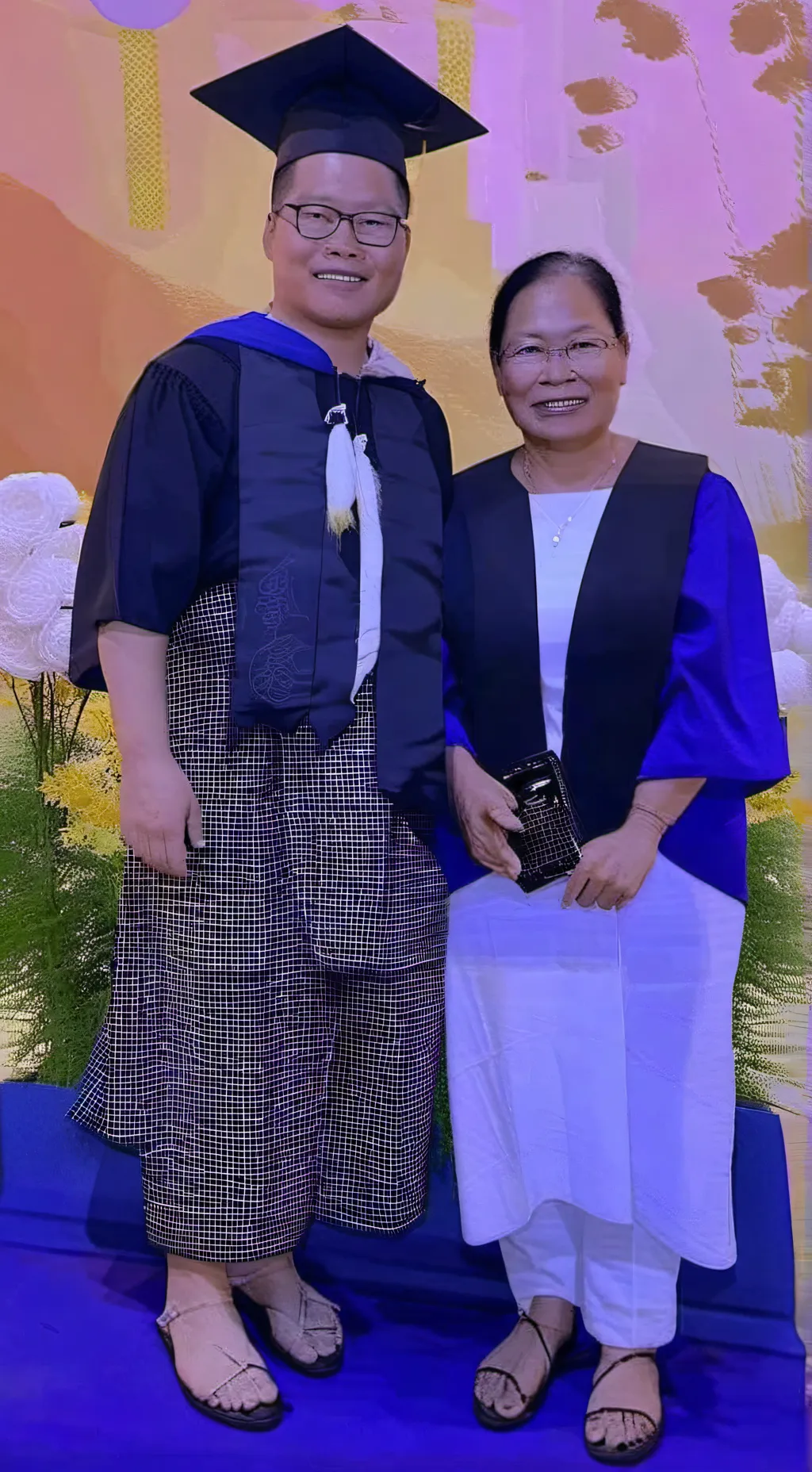 ai character: mother and father background