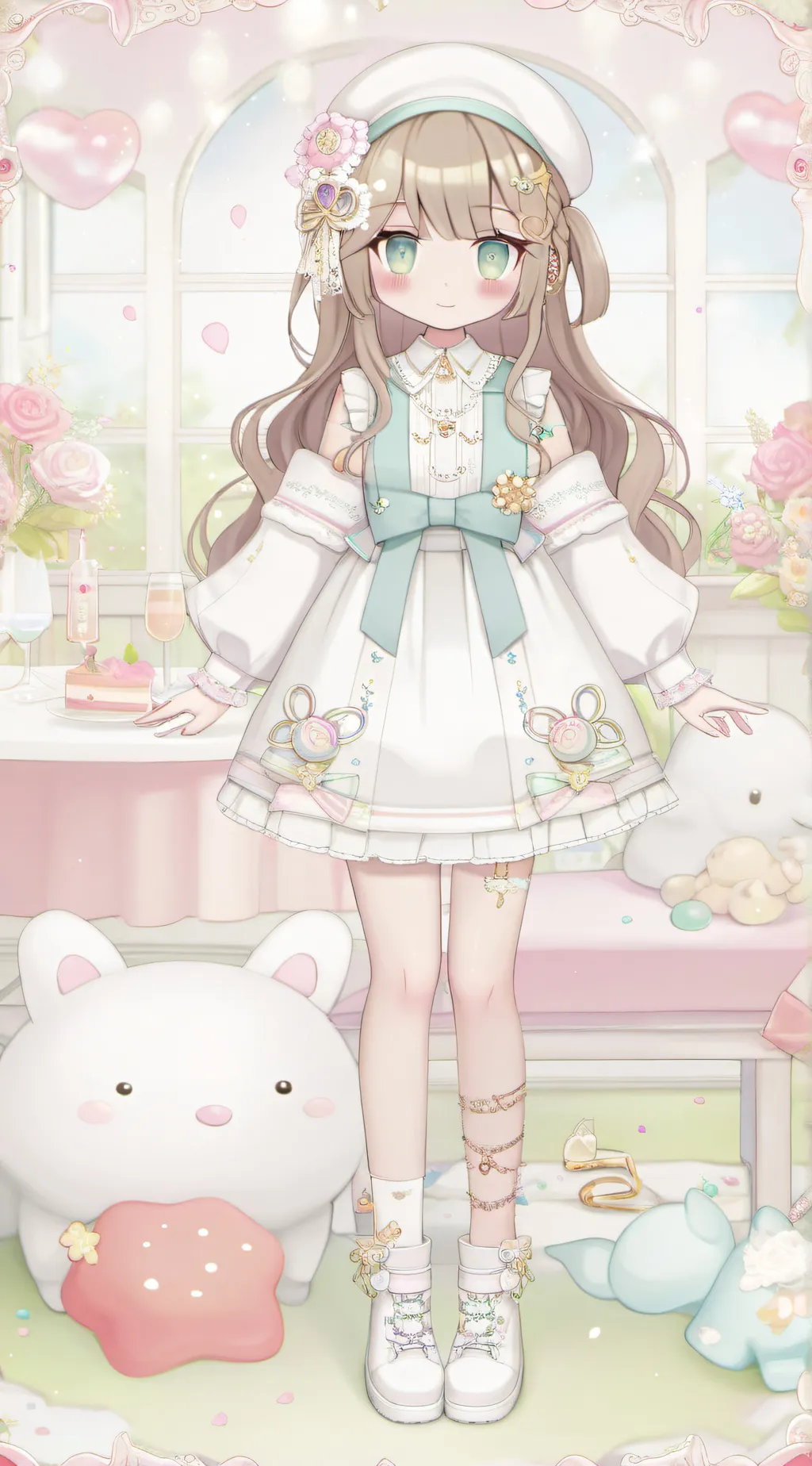 ai character: mellow background