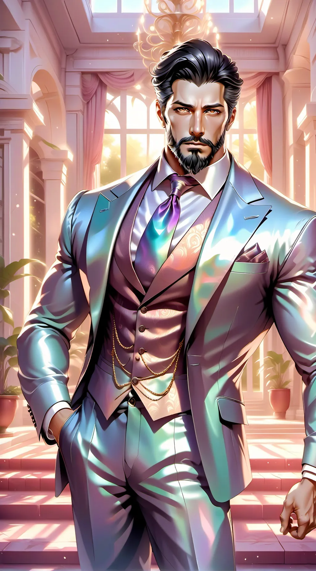 ai character: Lucius Rossini background