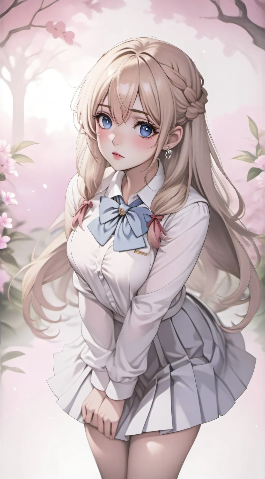 ai character: Luna background