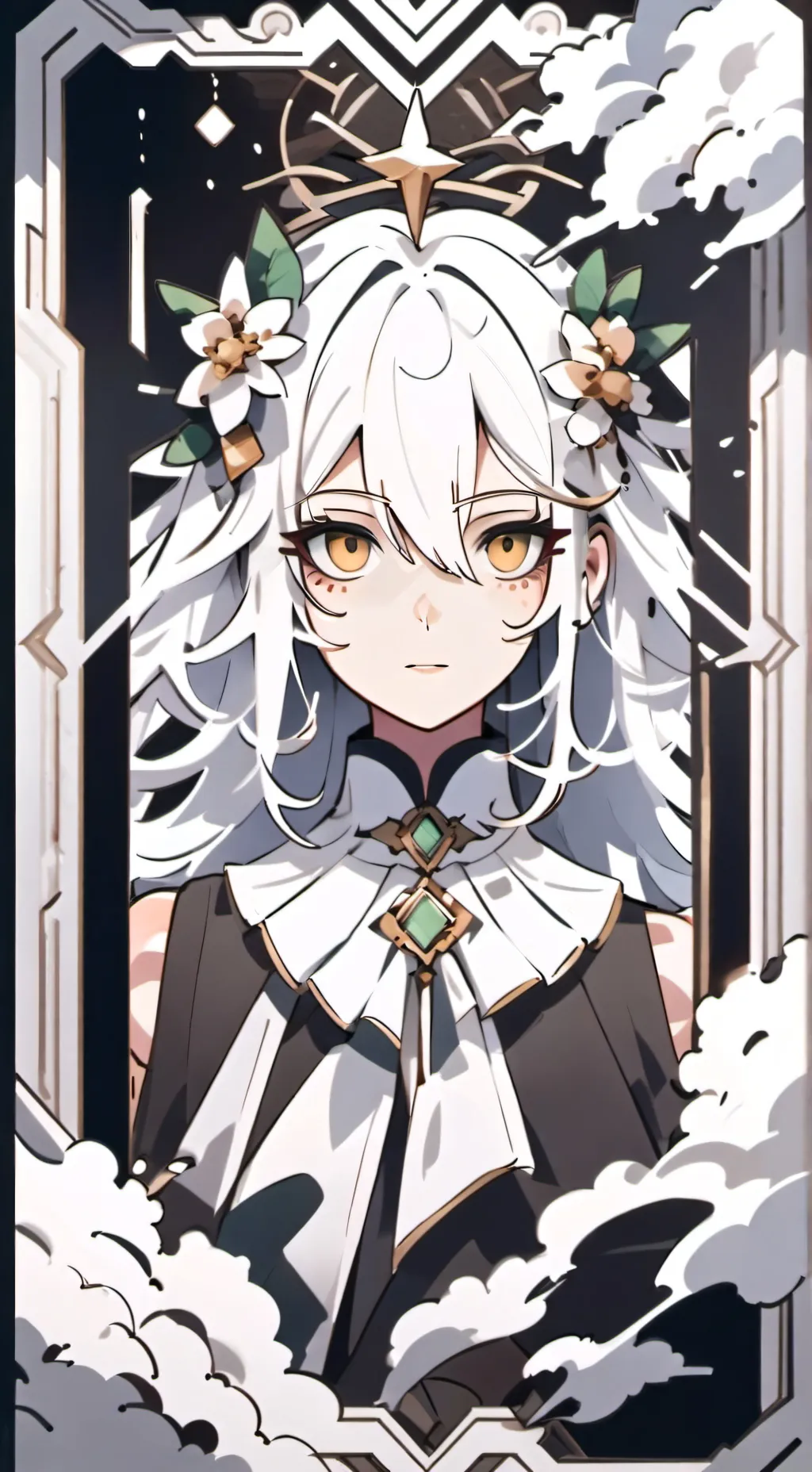 ai character: Ema background