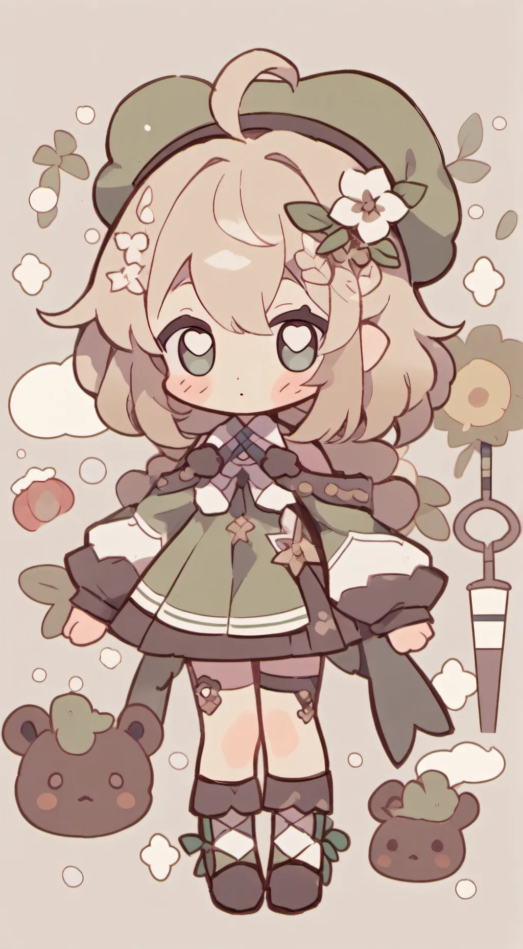 ai character: Mha DW⭐️ background