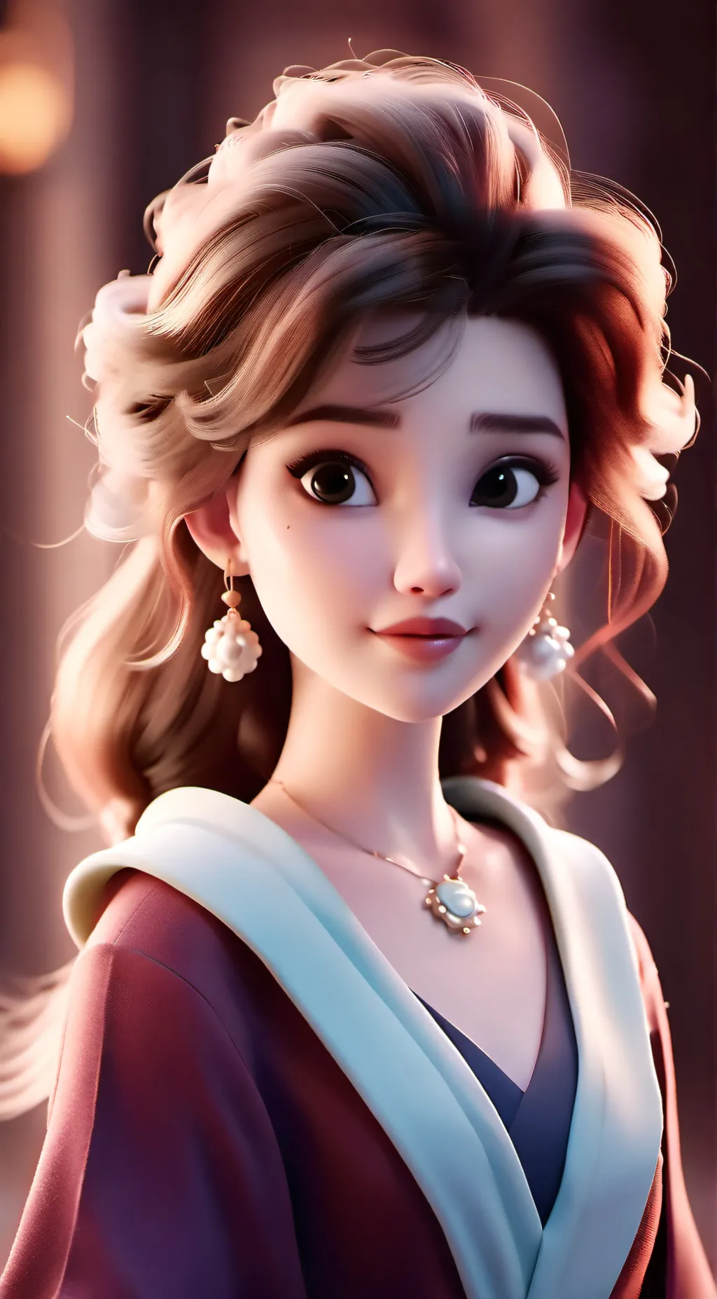 ai character: elsa background
