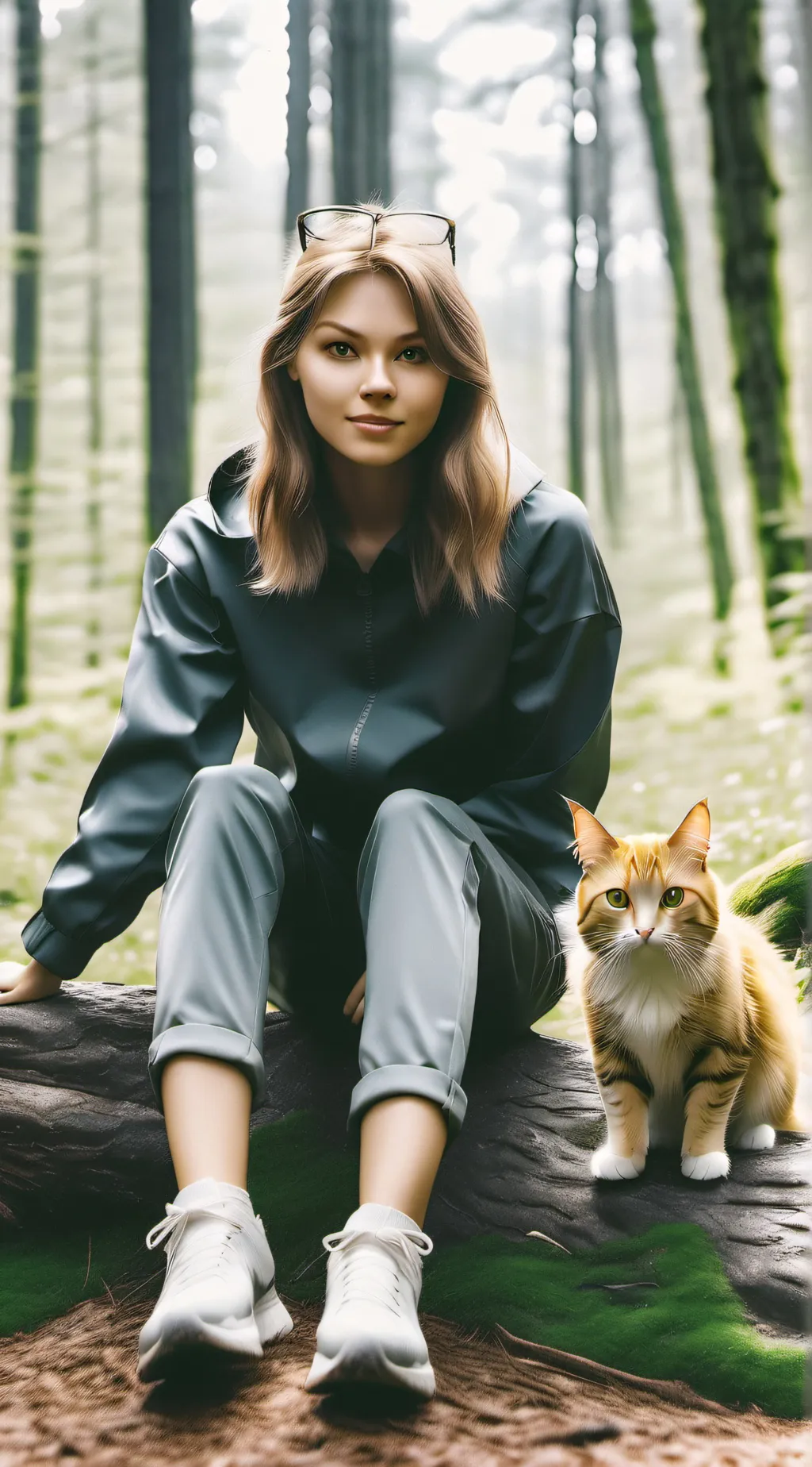 ai character: Katy fisher background