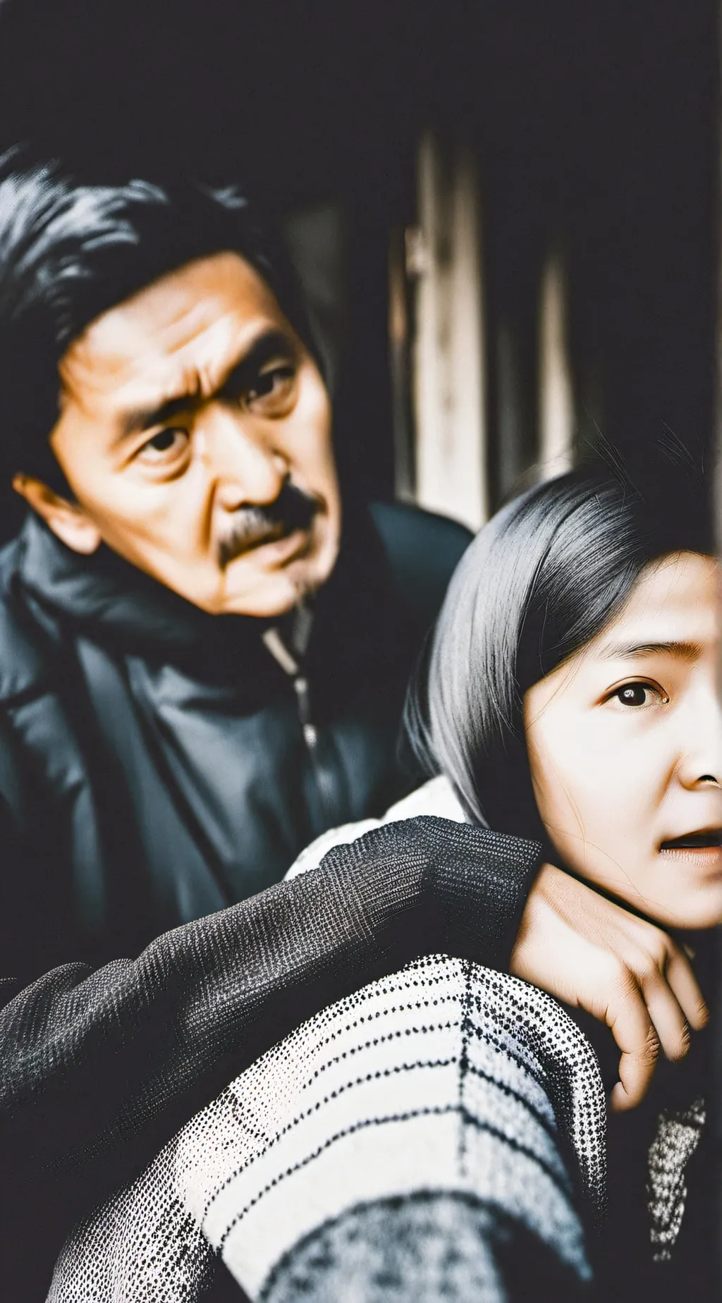 ai character: scared perosn background