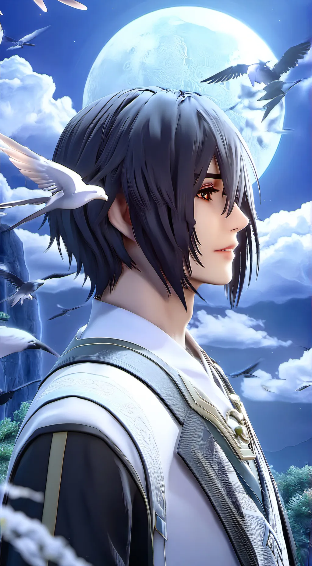 ai character: mha 💥 background