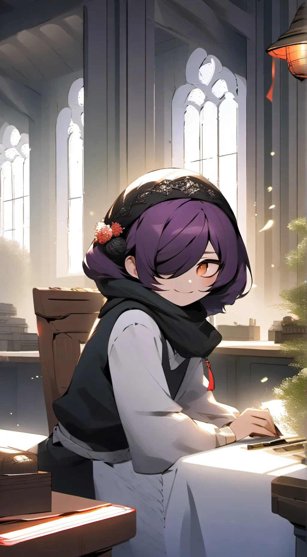 ai character: ??? background