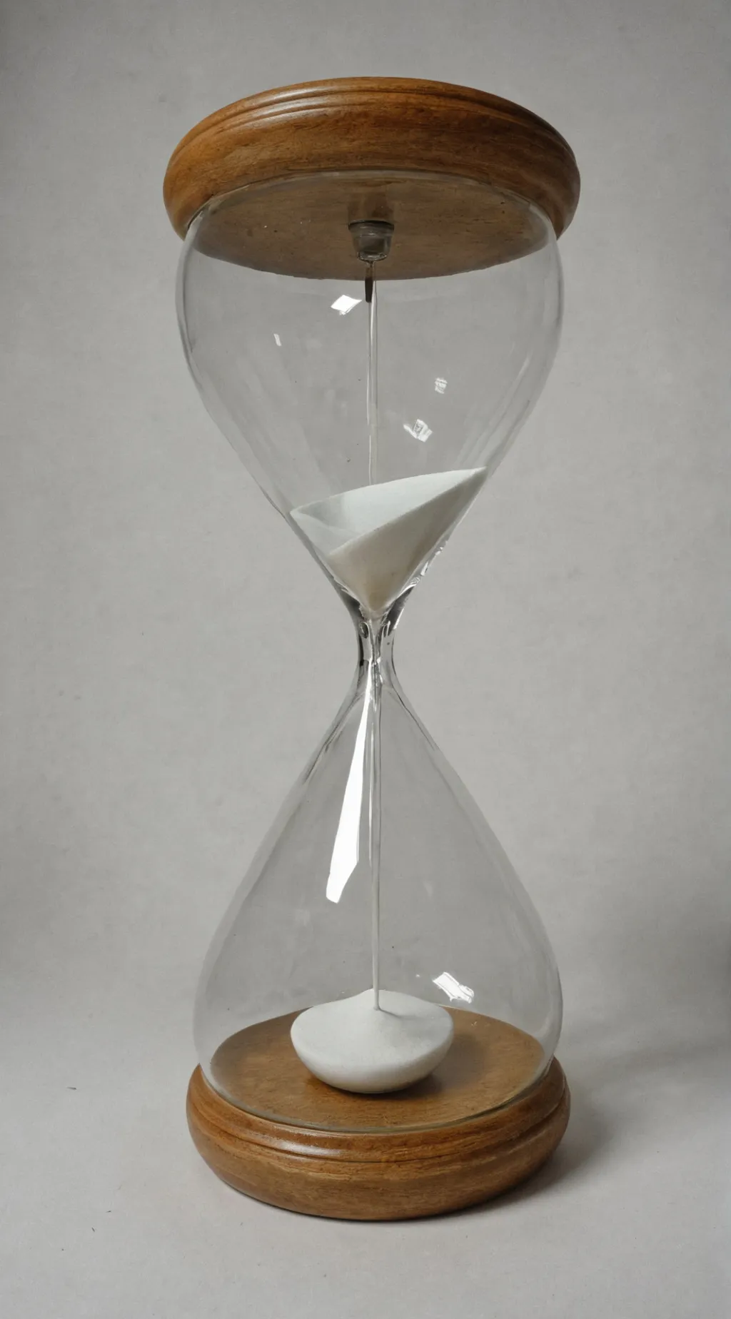 ai character: Hour glass  background