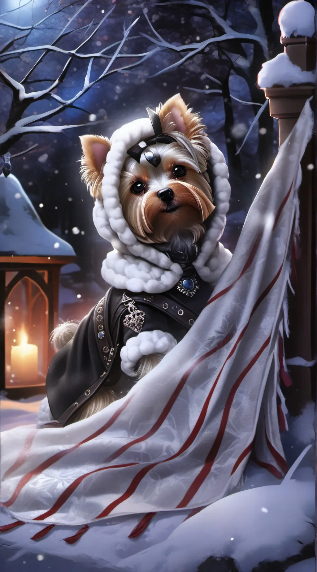 ai character: Slight background