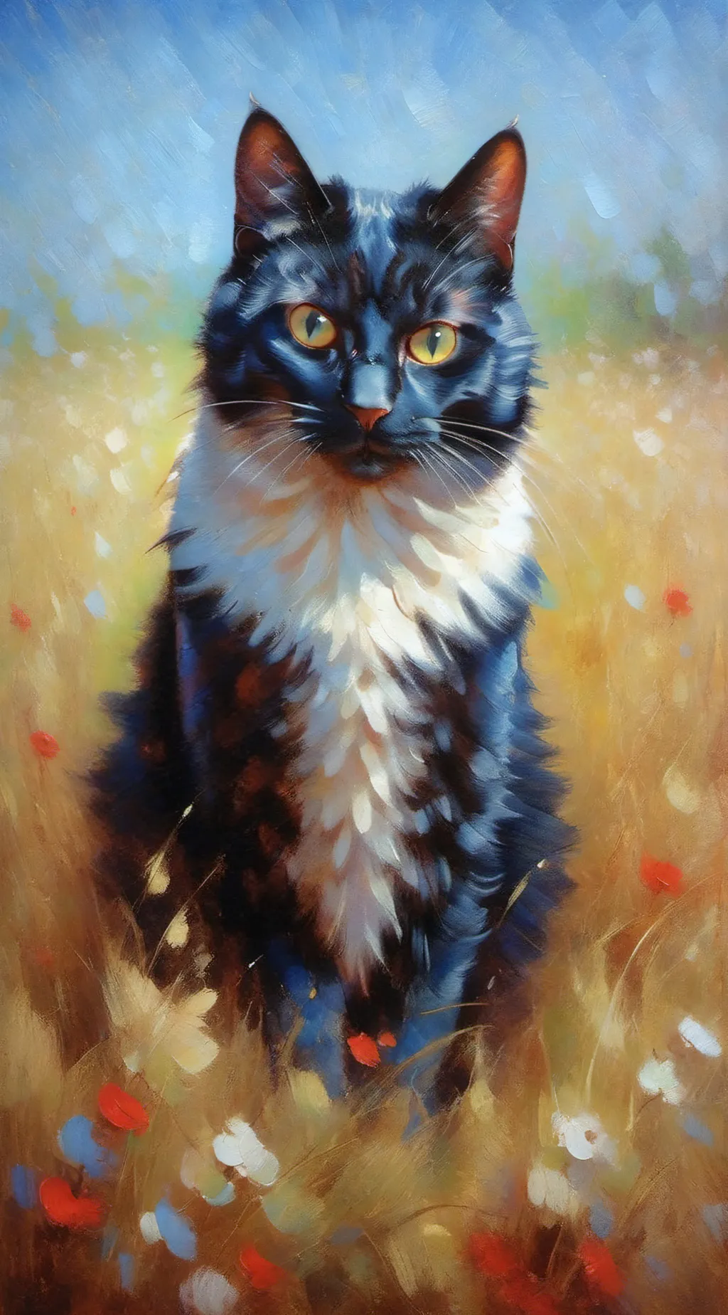 ai character: mha cats background