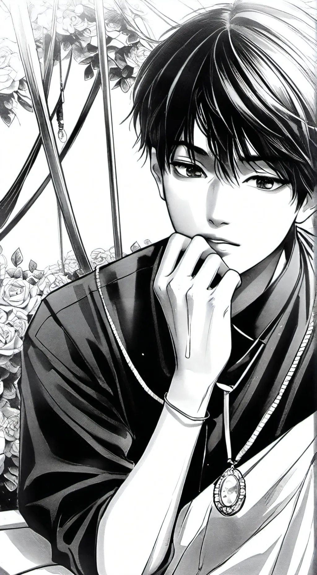 ai character: Vinz Calizo background