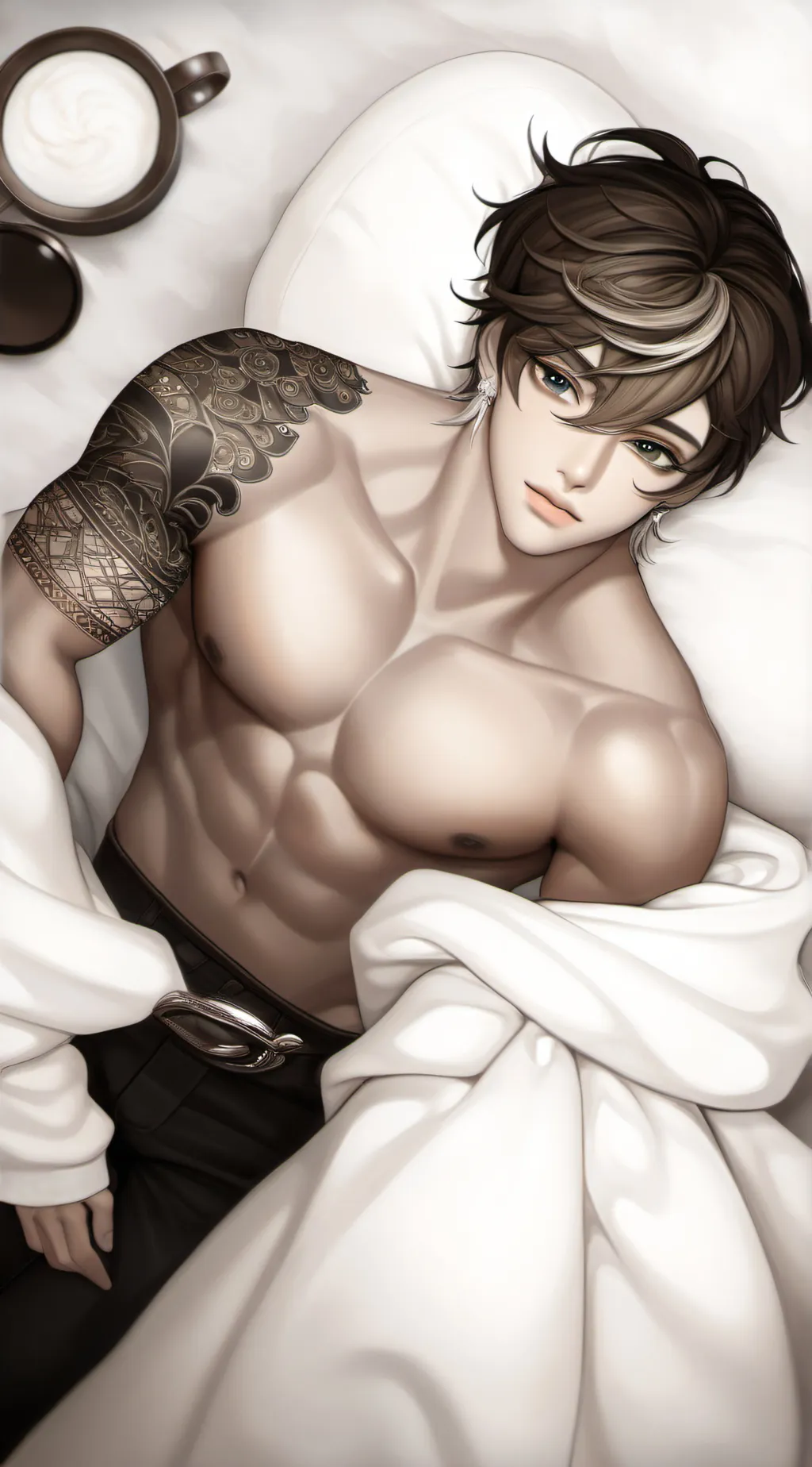 ai character: Brandon  background