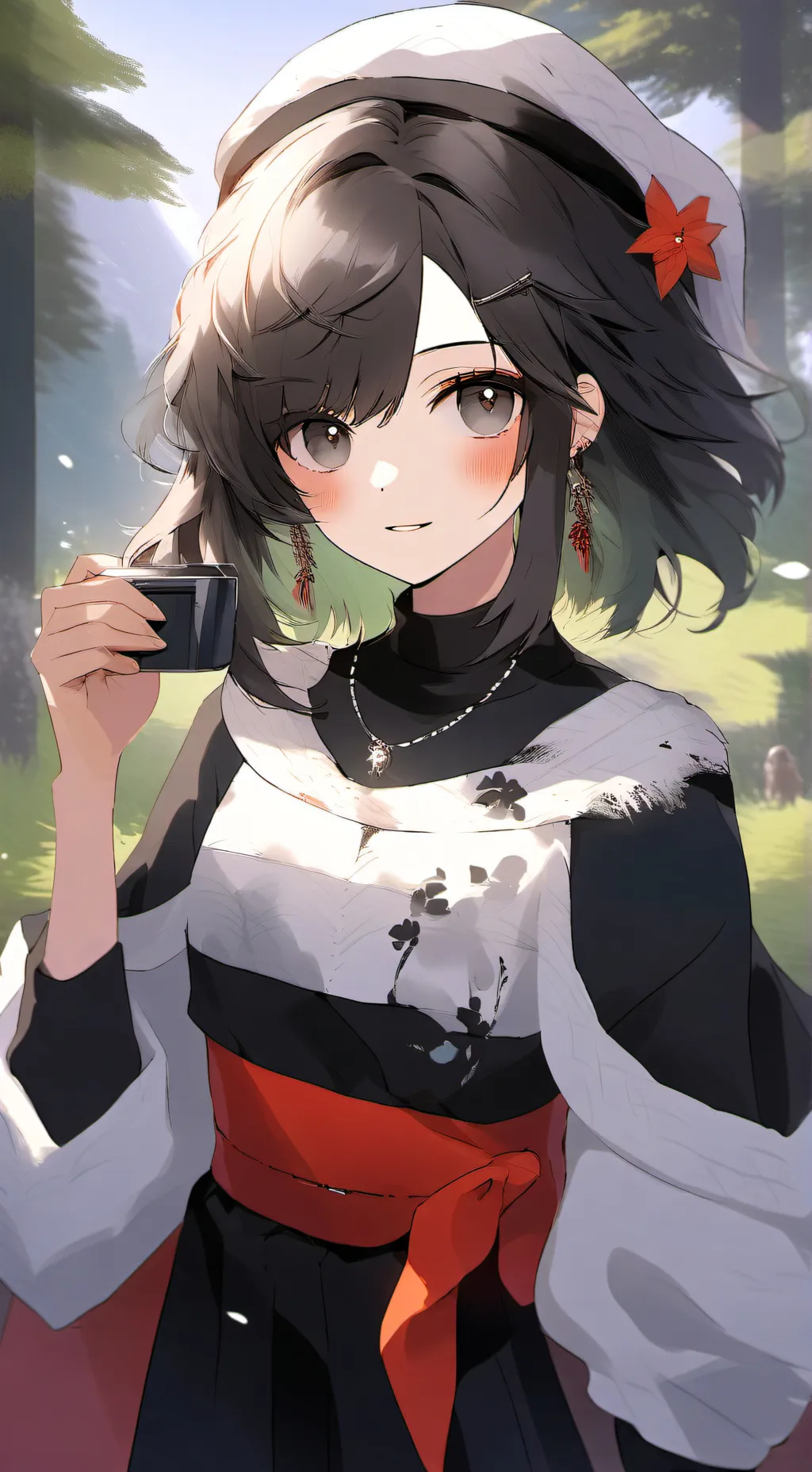 ai character: Lilly background