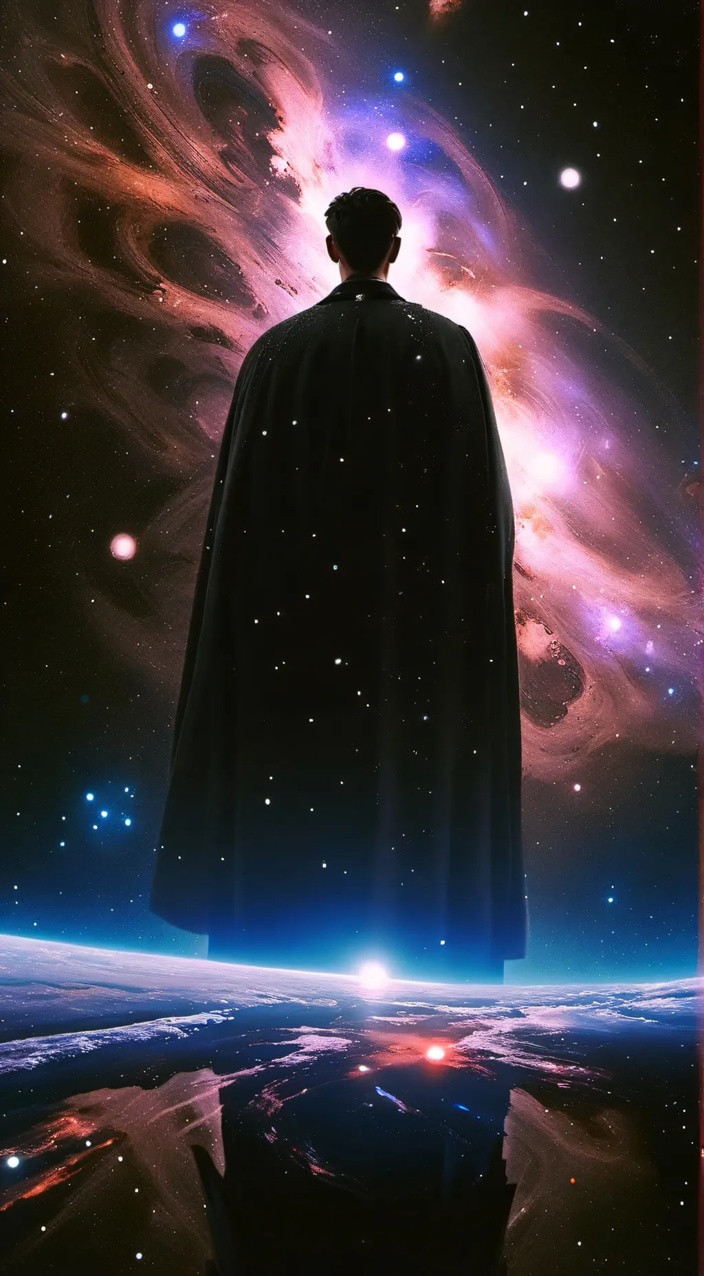 ai character: universe creator  background