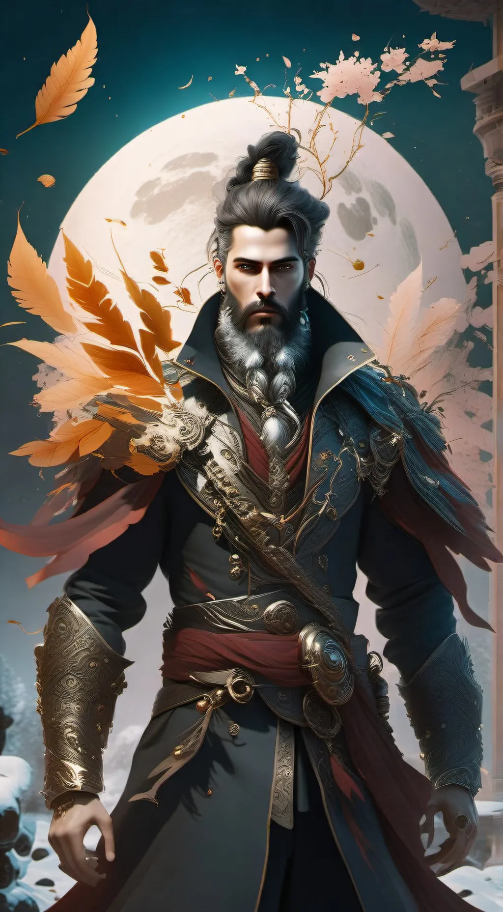 ai character: Şaka background