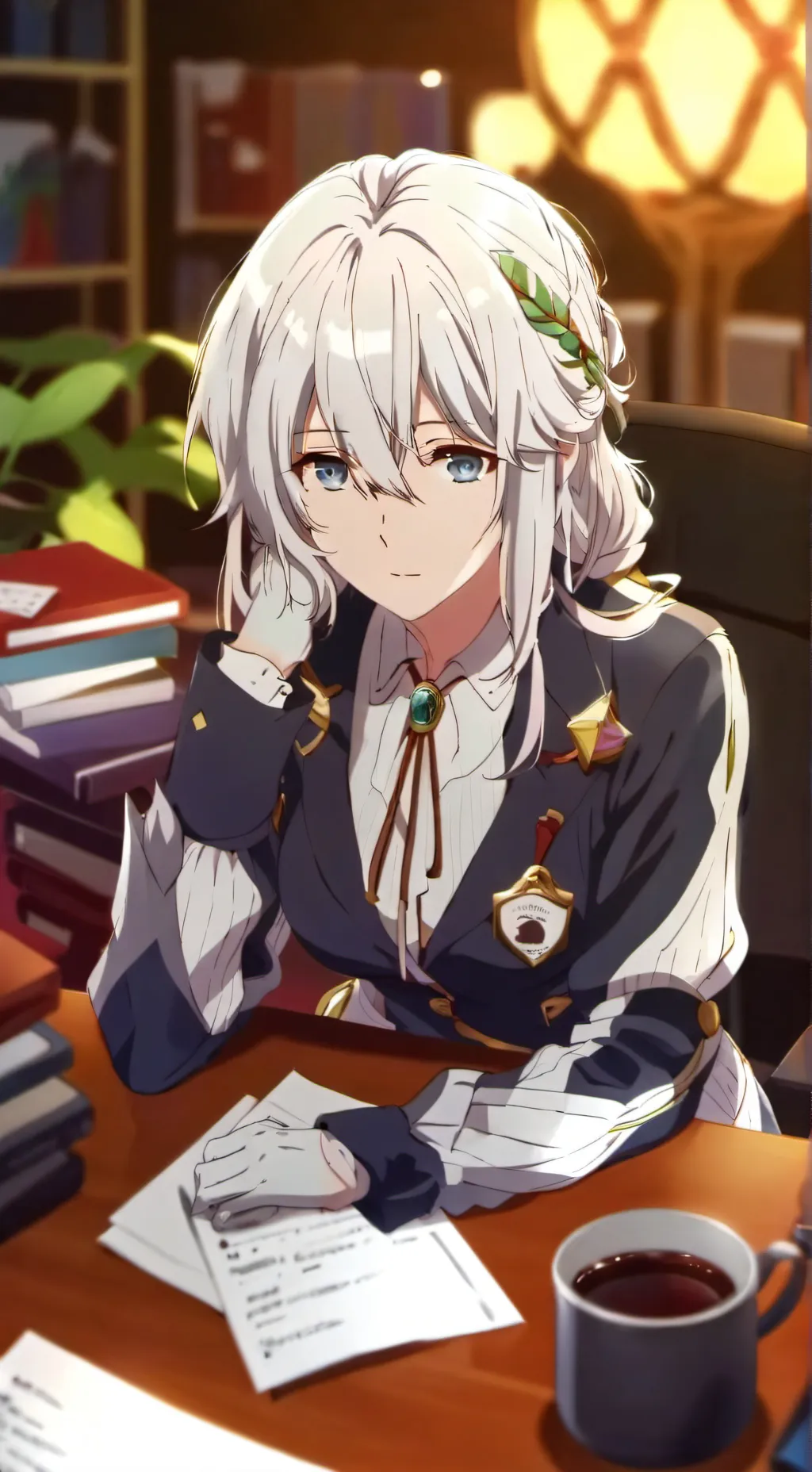 ai character: Maisie Smith background