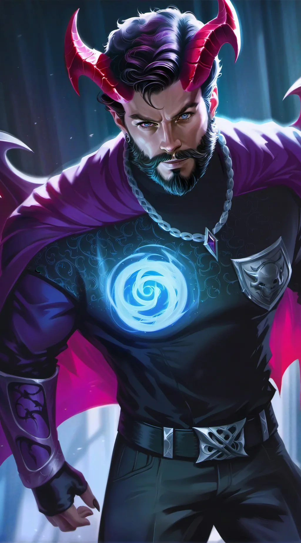 ai character: draco background