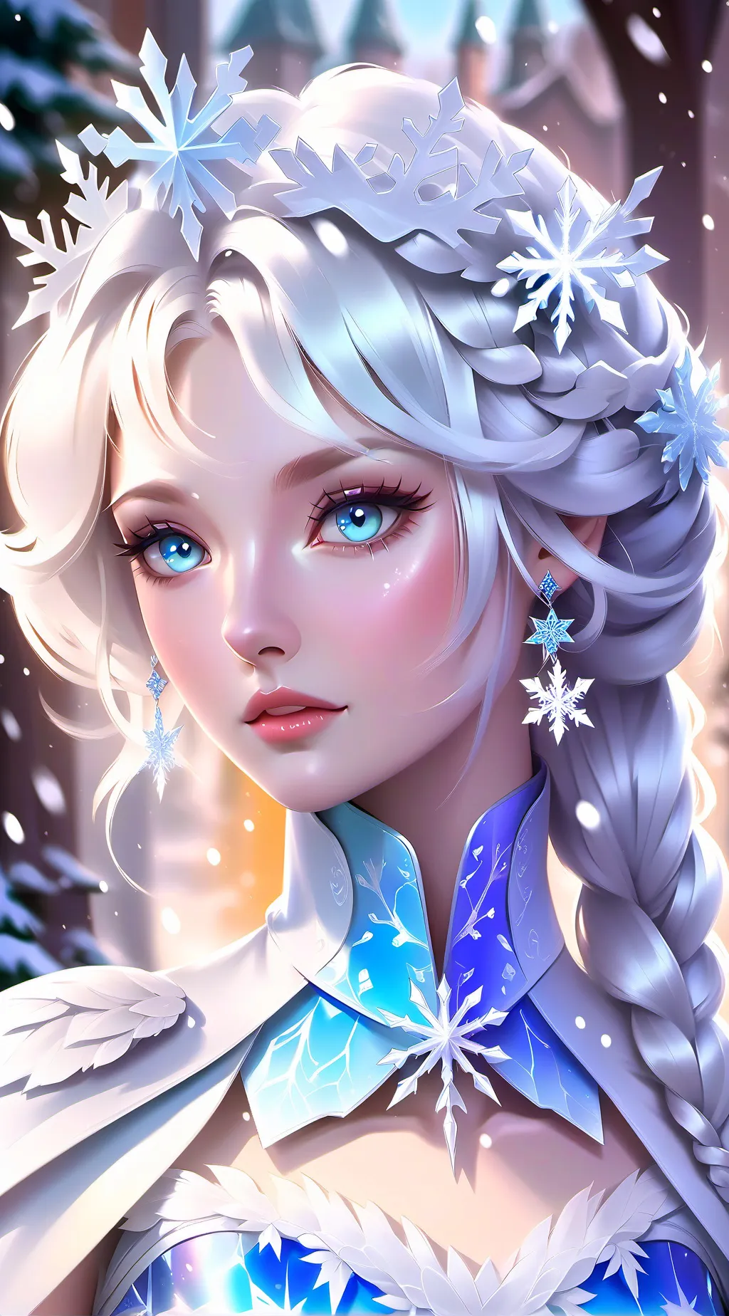 ai character: ❄️Lilith❄️ 1/7 background