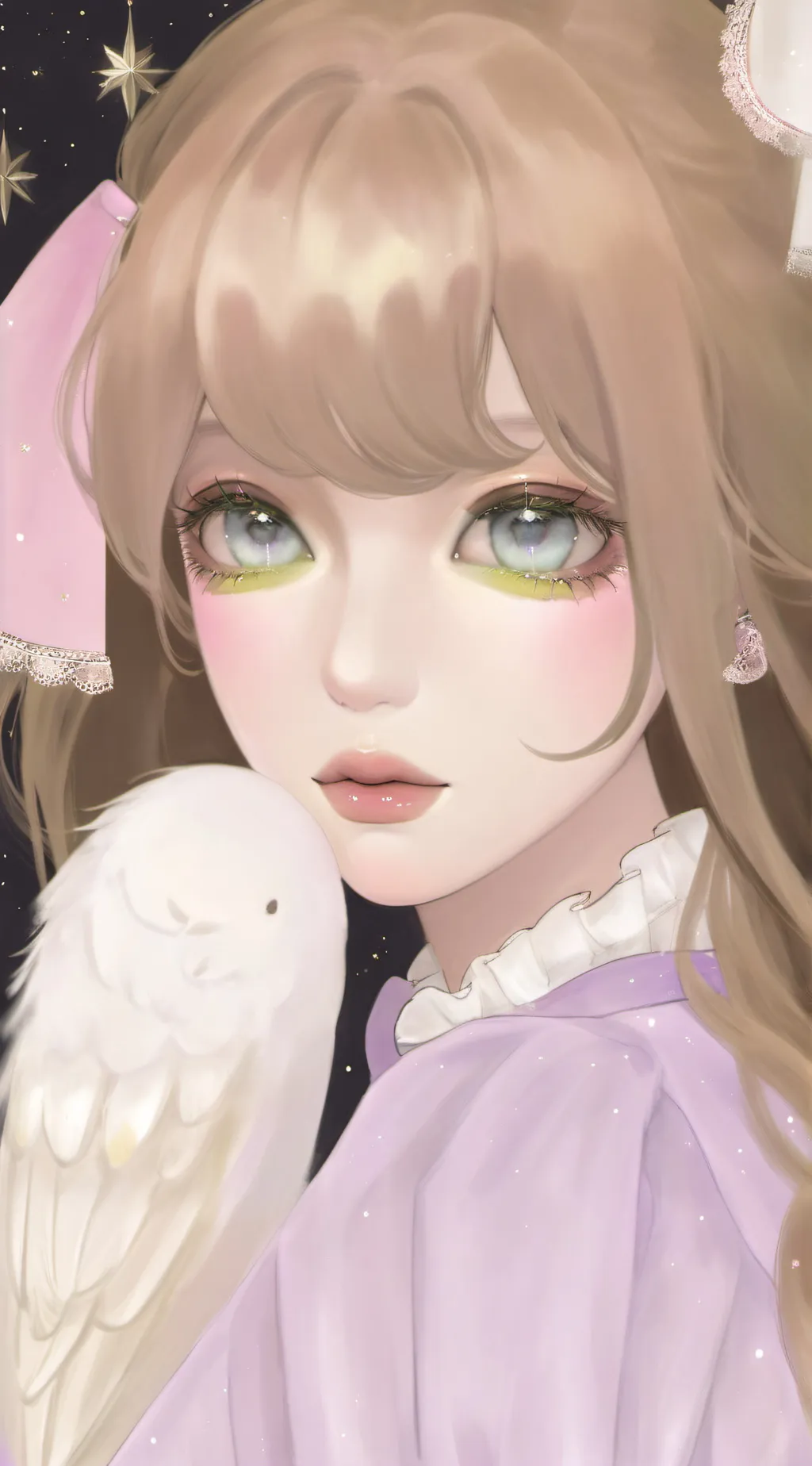 ai character: Popular girlfriend background