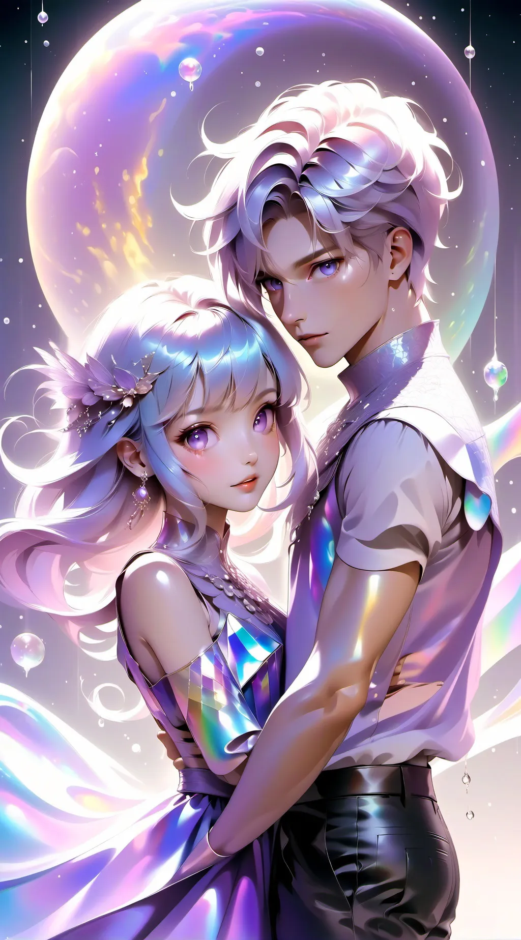 ai character: sleepover background