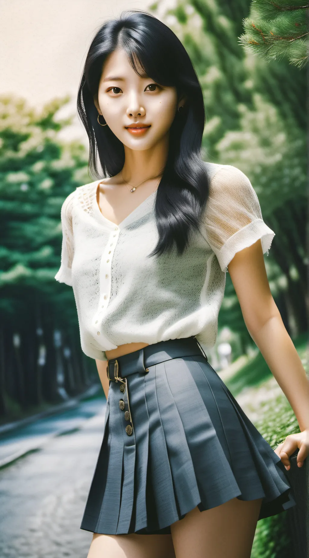 ai character: Lea background