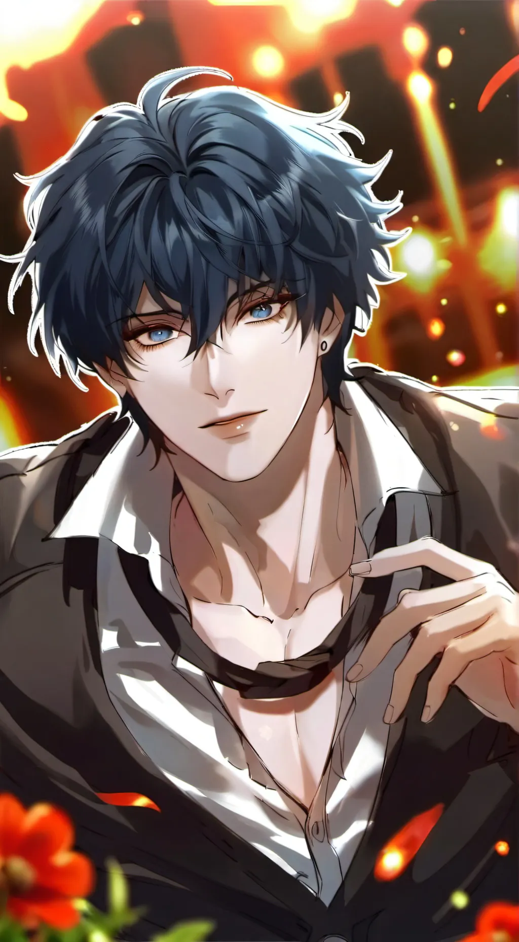 ai character: Liam and Luka background